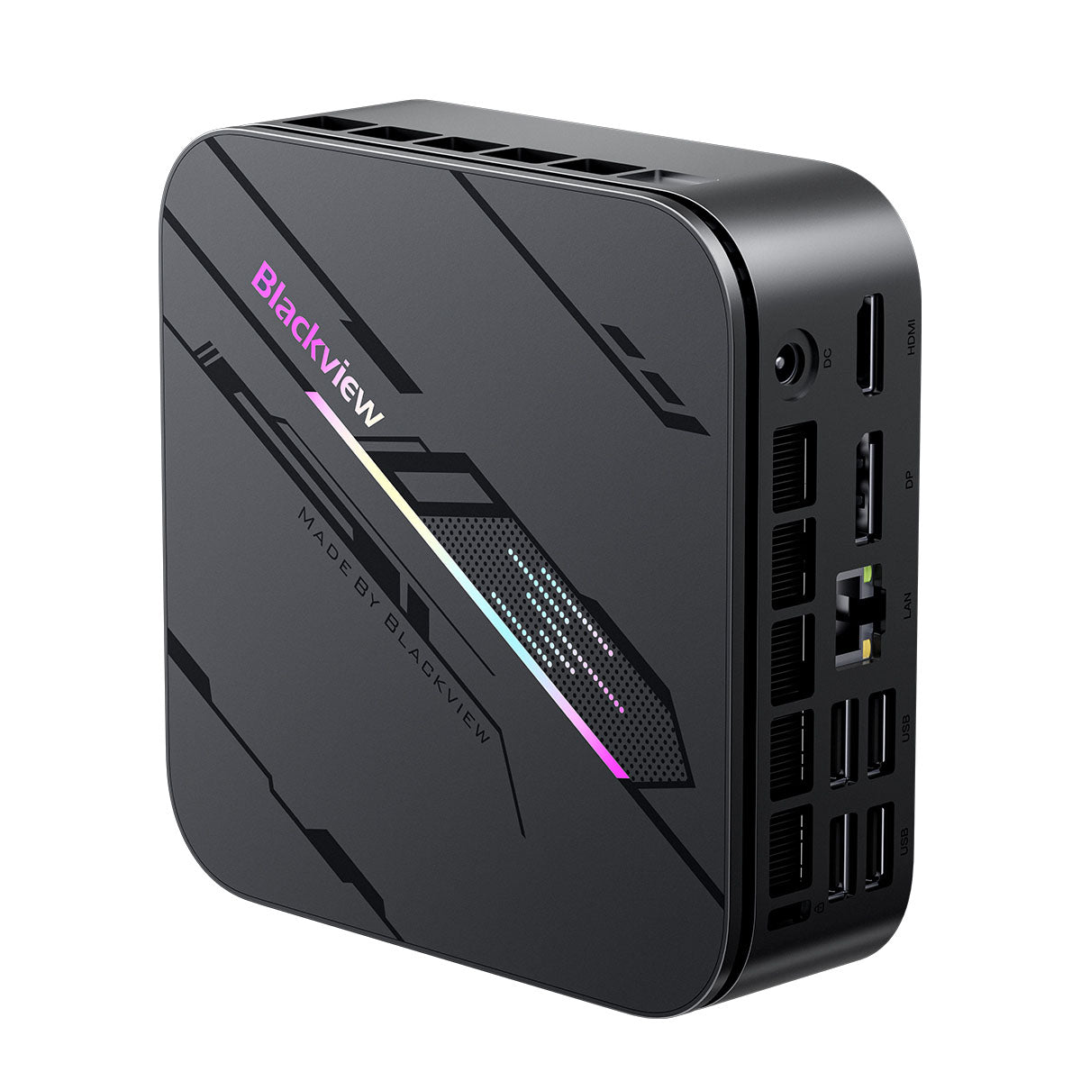 Blackview MP100 Pro - Mini-PC, Intel i9-12900HK/i5-12450H, 16 Go RAM, 1 To SSD, WiFi 6, Triple Écran 4K