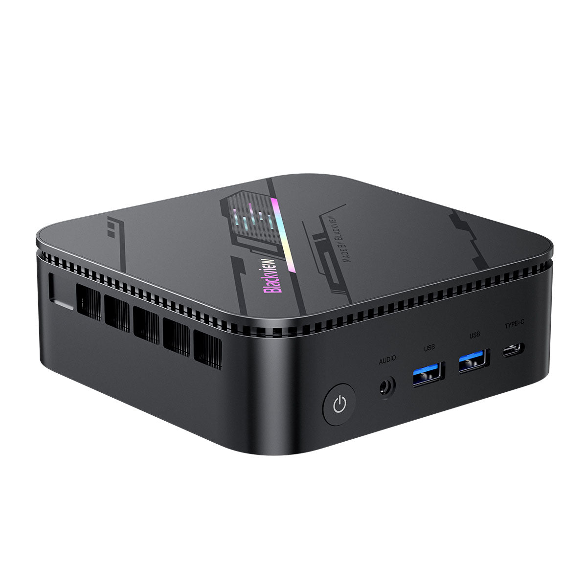 Blackview MP100 Pro - Mini-PC, Intel i9-12900HK/i5-12450H, 16 Go RAM, 1 To SSD, WiFi 6, Triple Écran 4K