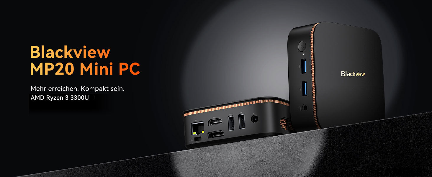 Mini PC Blackview MP20 avec processeur AMD et Windows 11 Pro