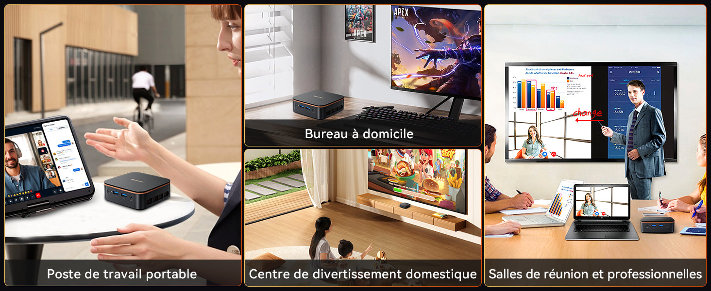 Mini PC Blackview MP20 avec processeur AMD et Windows 11 Pro