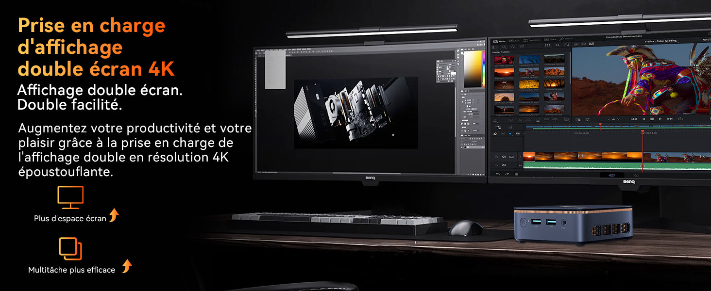 Mini PC Blackview MP20 avec processeur AMD et Windows 11 Pro