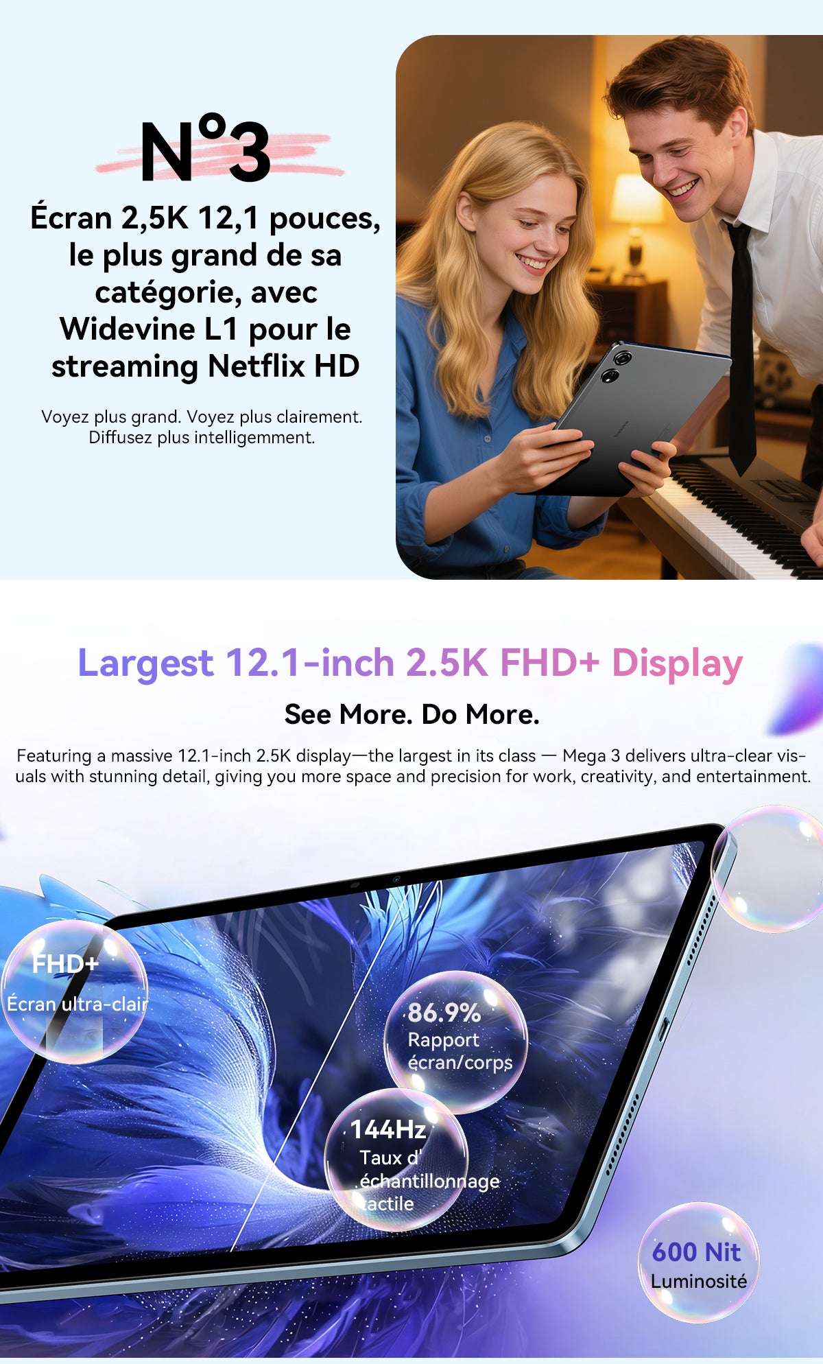 Tablette PC Blackview Mega 3