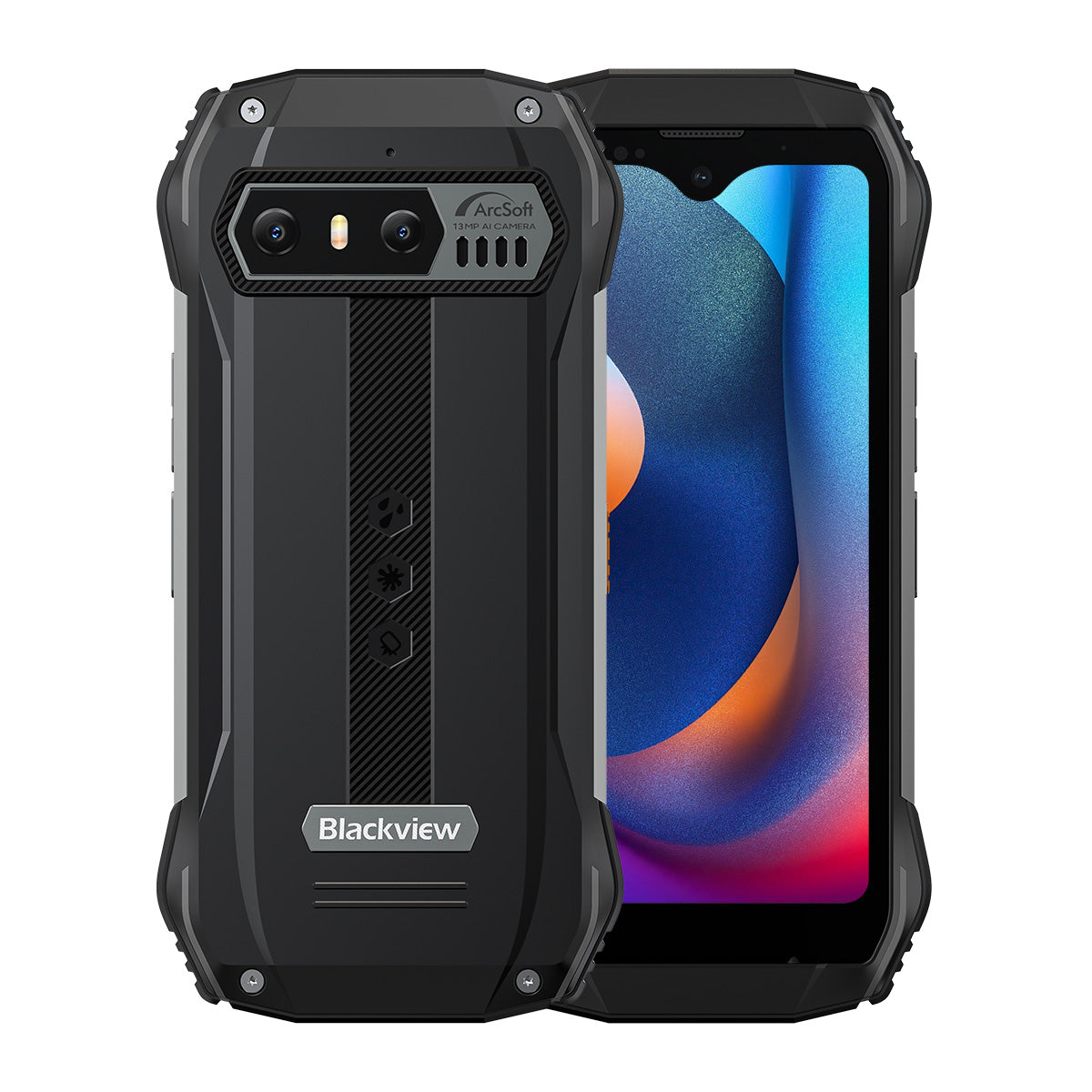 Blackview N6000SE - 4,3 pulgadas MediaTek MT8788 Octa-core 4+128GB 3700mAh 4G Mini teléfono celular resistente 