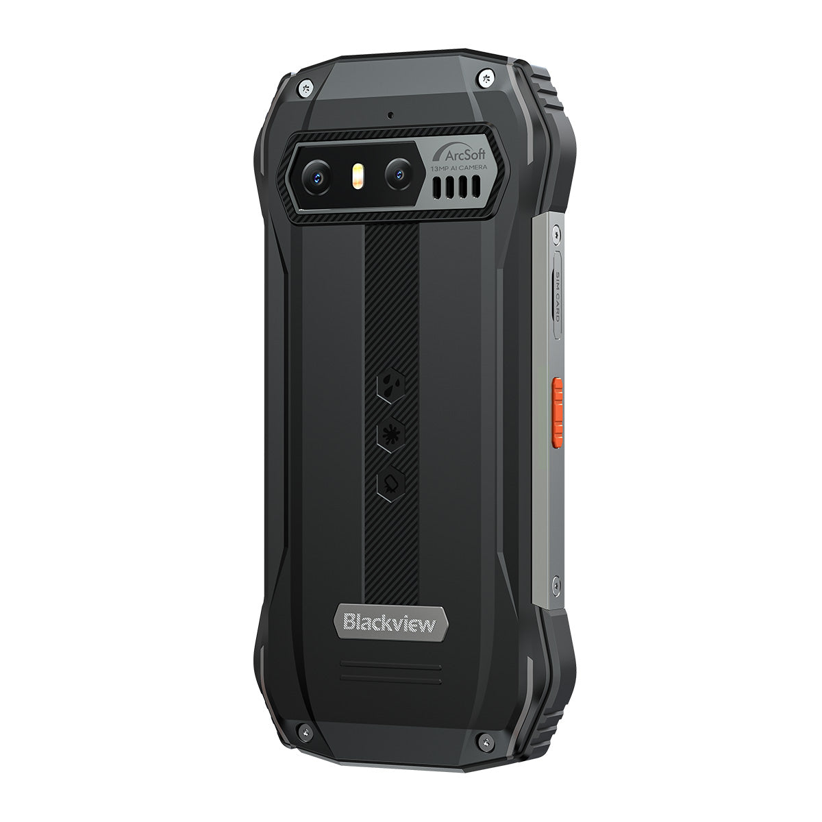 Blackview N6000SE - 4,3 pulgadas MediaTek MT8788 Octa-core 4+128GB 3700mAh 4G Mini teléfono celular resistente 