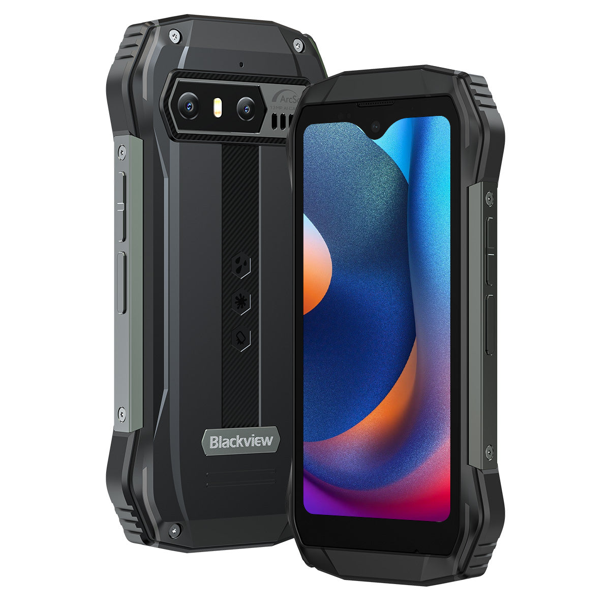 Blackview N6000SE - 4,3 pulgadas MediaTek MT8788 Octa-core 4+128GB 3700mAh 4G Mini teléfono celular resistente 