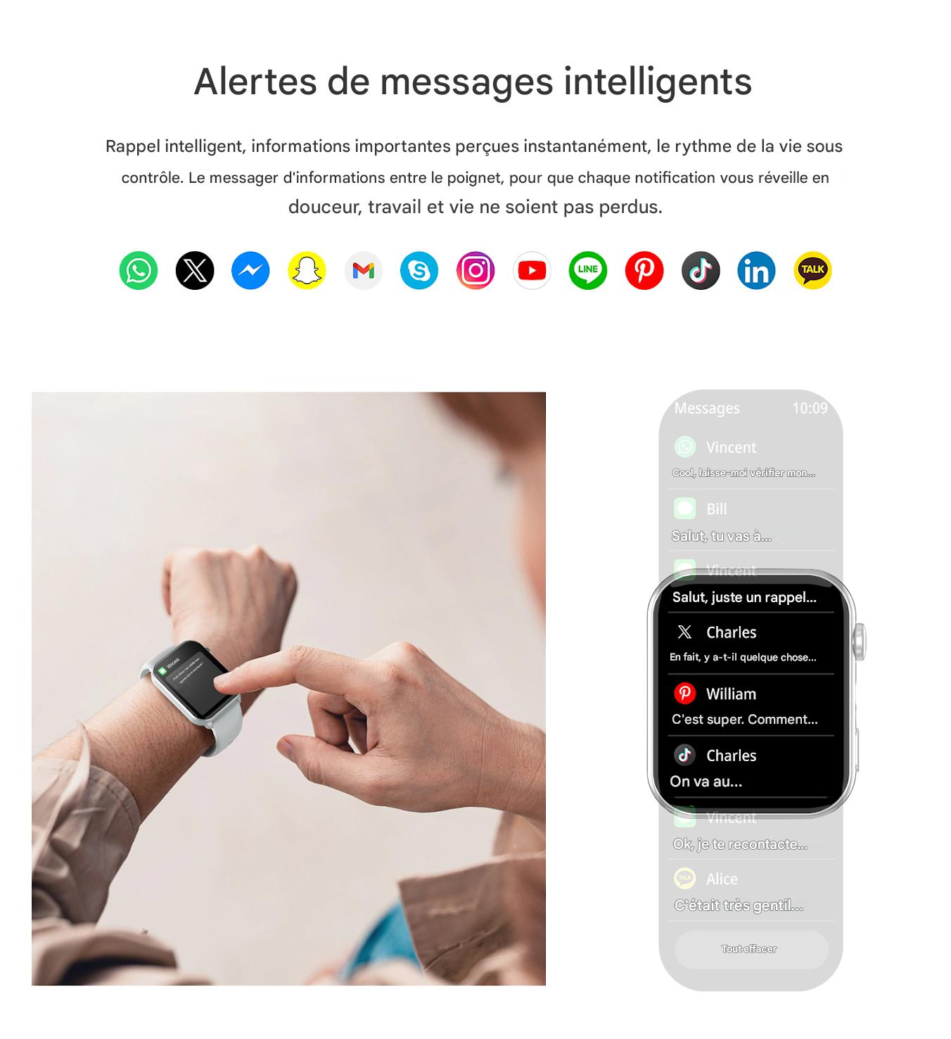 Montre connectée Blackview R30 Max