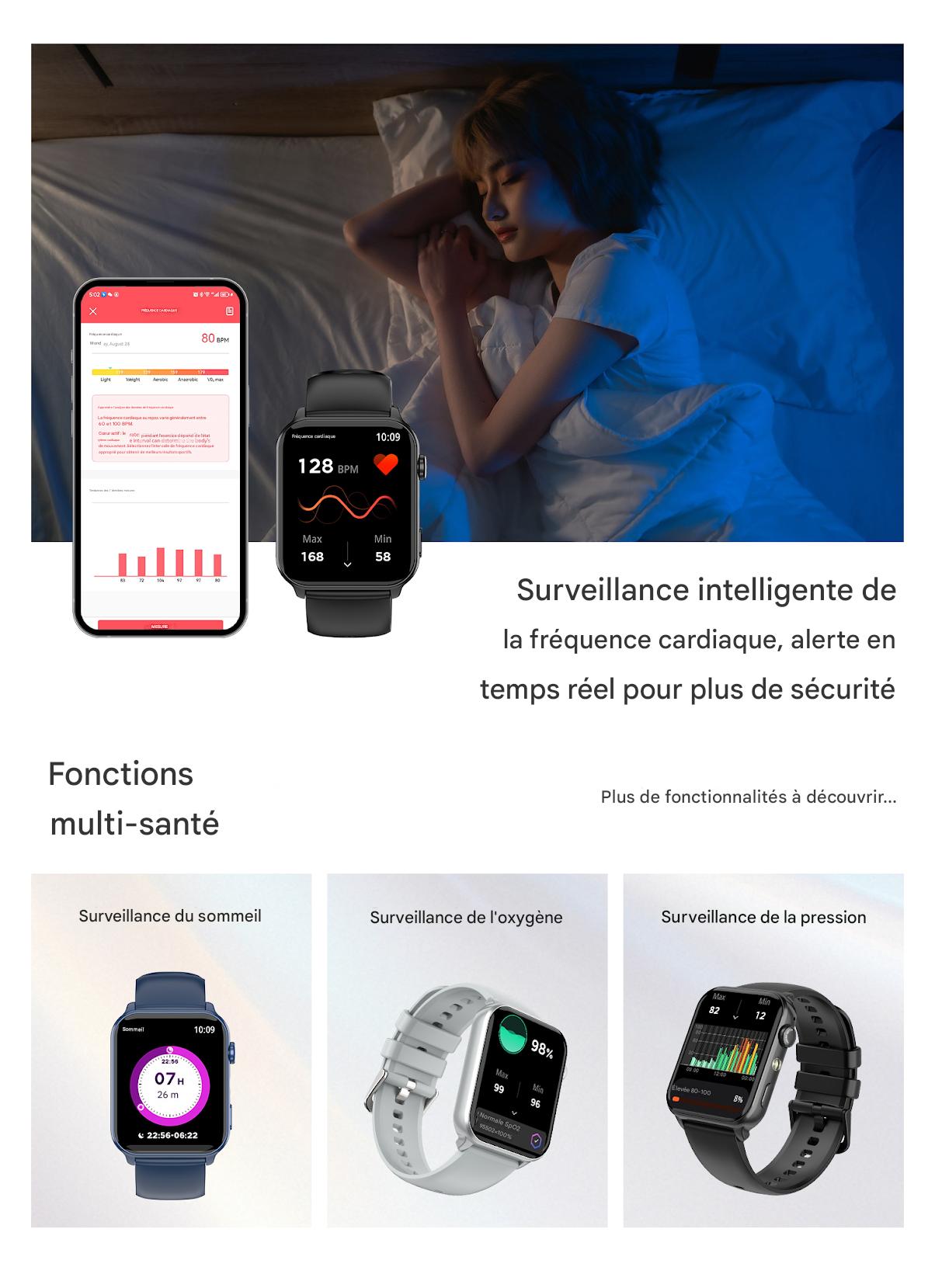 Montre connectée Blackview R30 Max