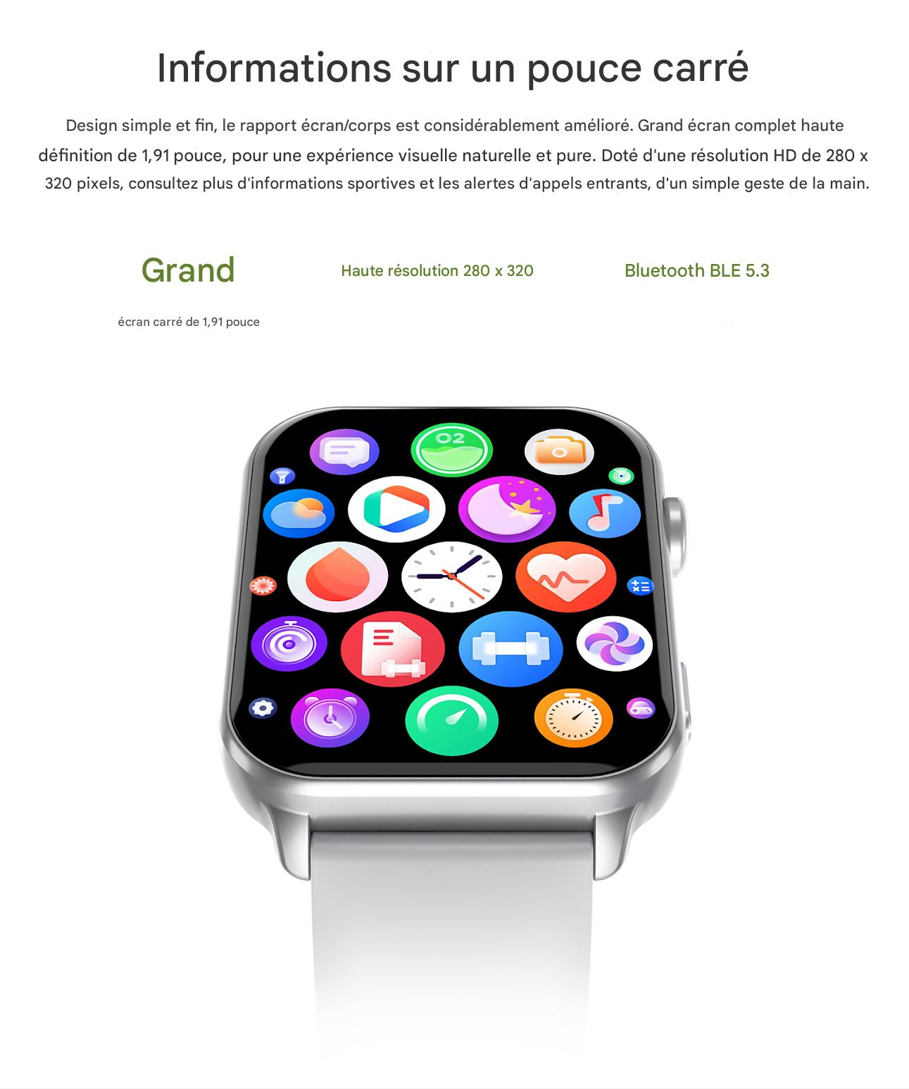 Montre connectée Blackview R30 Max