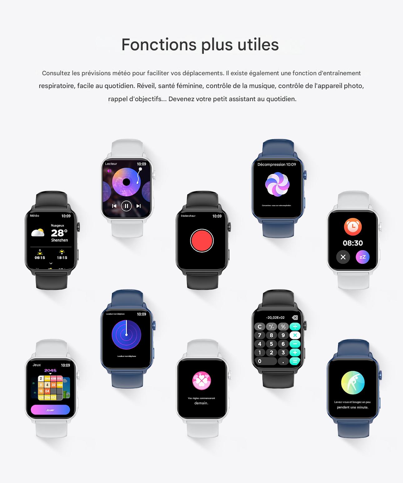 Montre connectée Blackview R30 Max