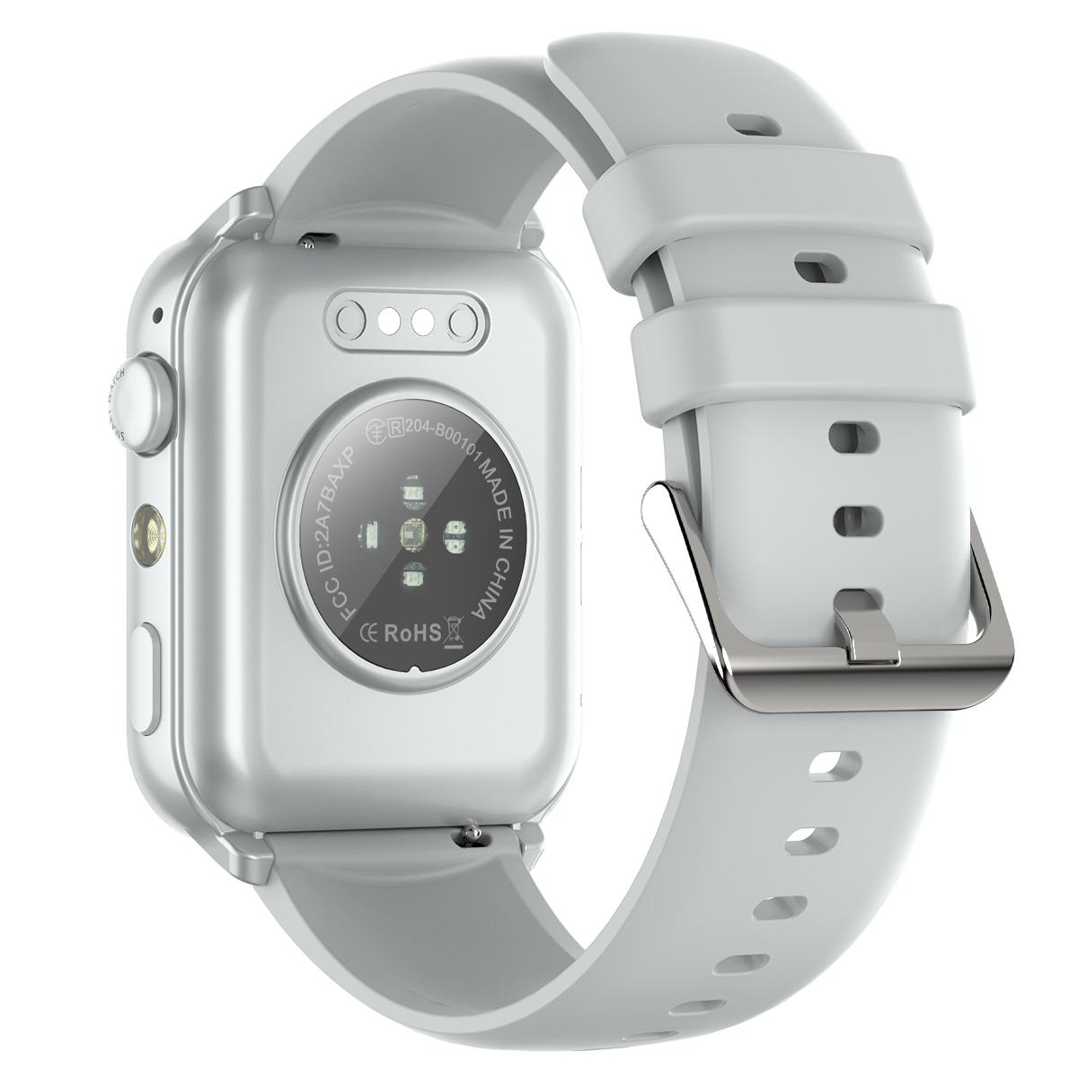 Blackview R30 Max - Montre connectée de fitness avec lampe torche LED de 1,91 pouce