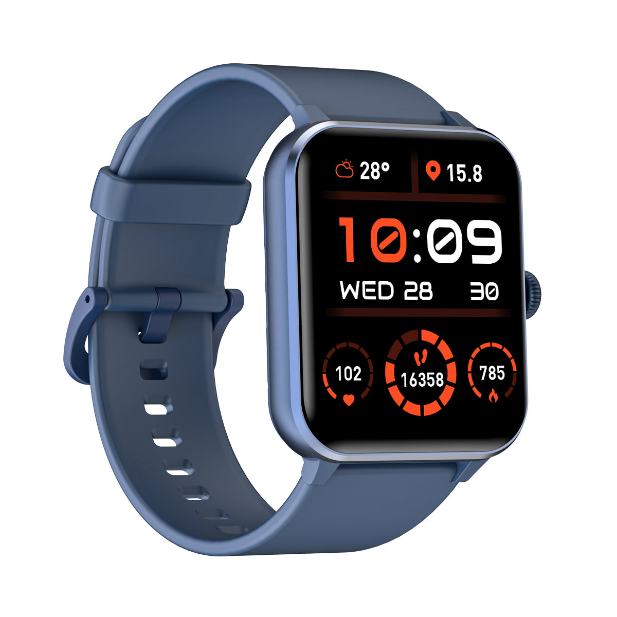 Blackview R50 - Montre Connectée Sport – Cardiofréquencemètre et Suivi du Sommeil, Plus de 100 Modes Sportifs