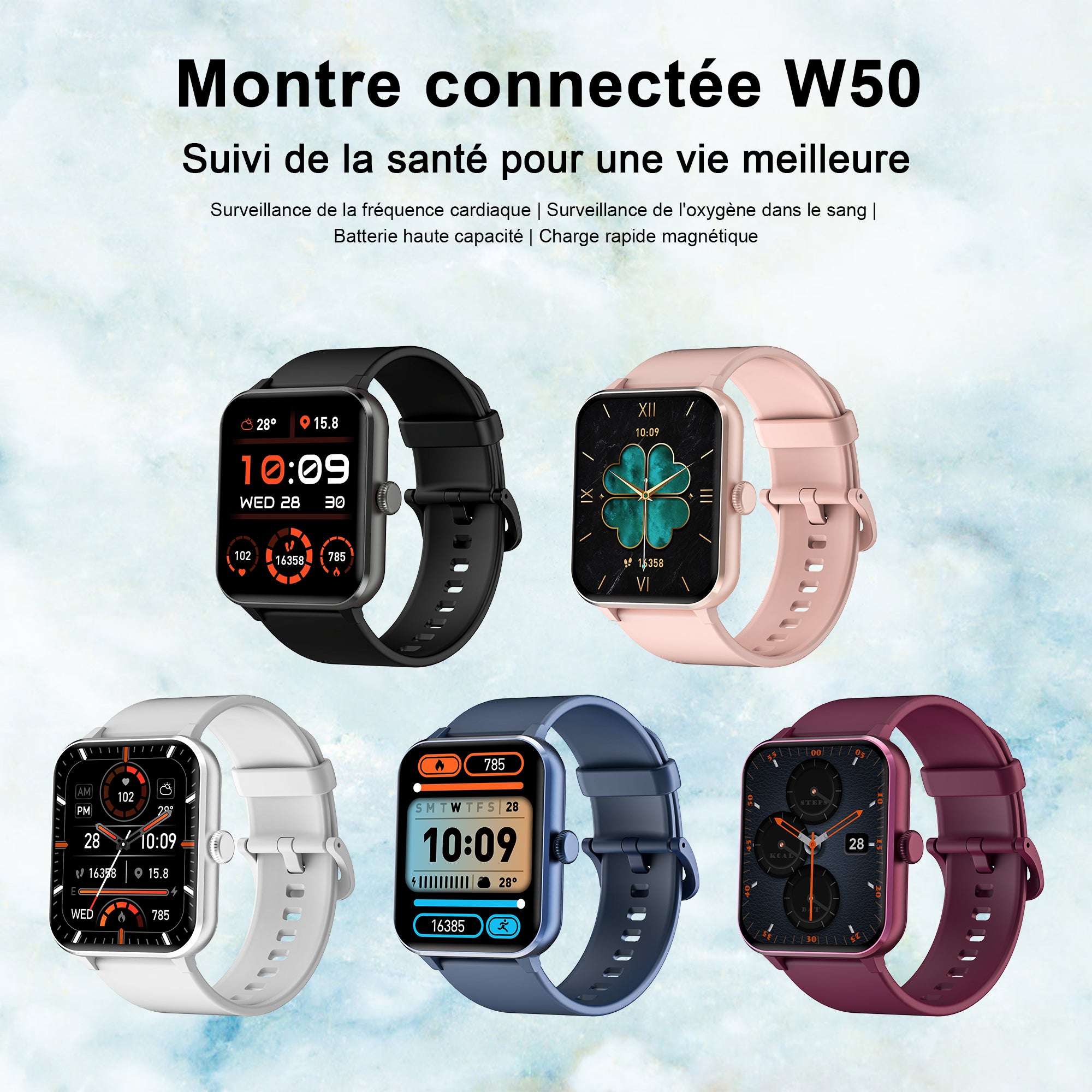 Montre connectée Blackview R50