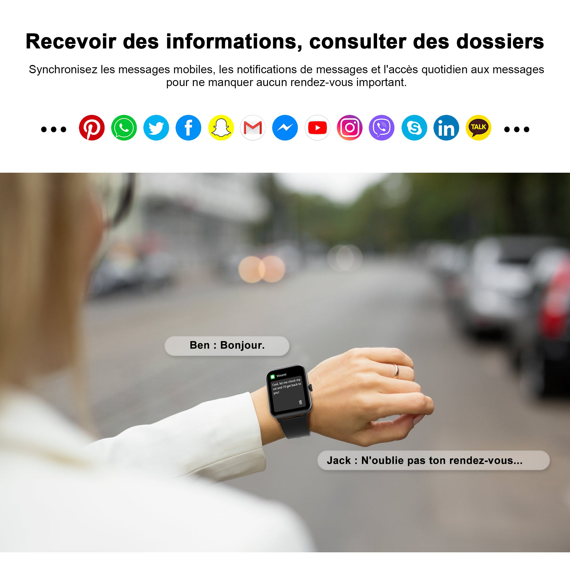 Montre connectée Blackview R50