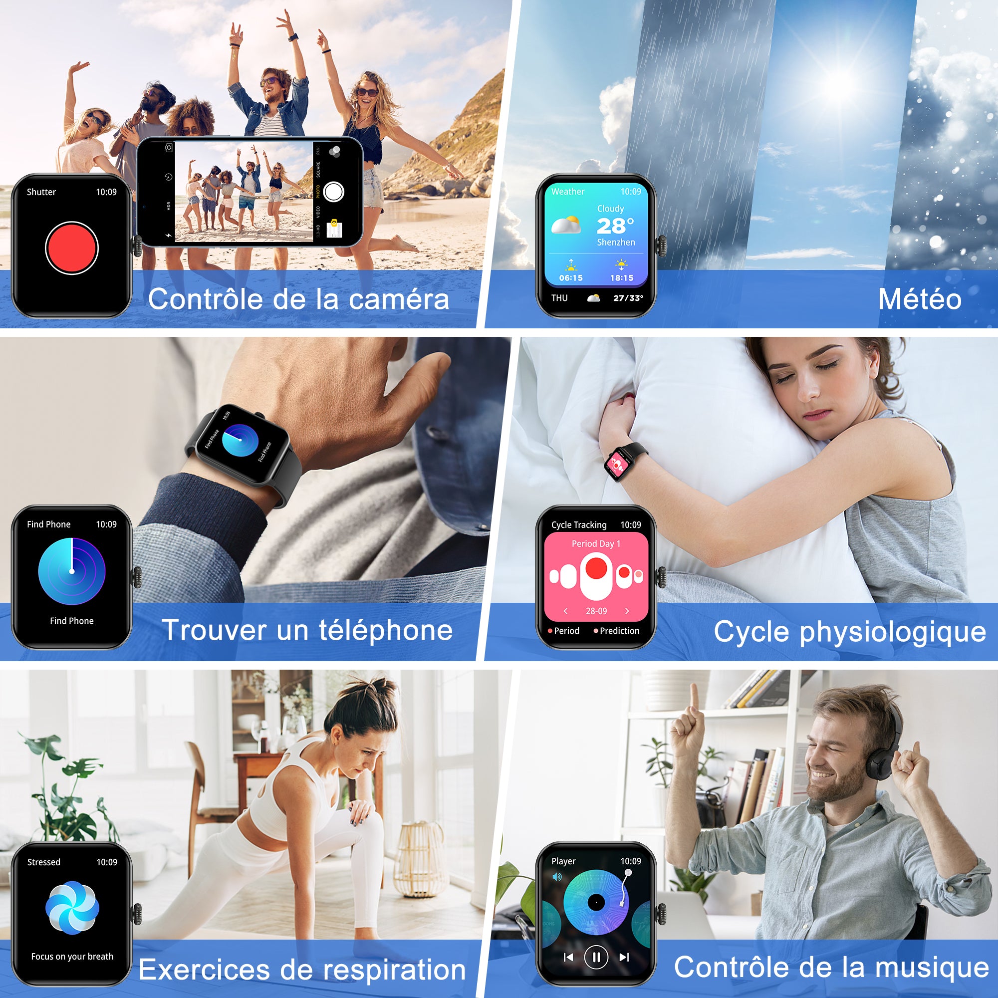 Montre connectée Blackview R50