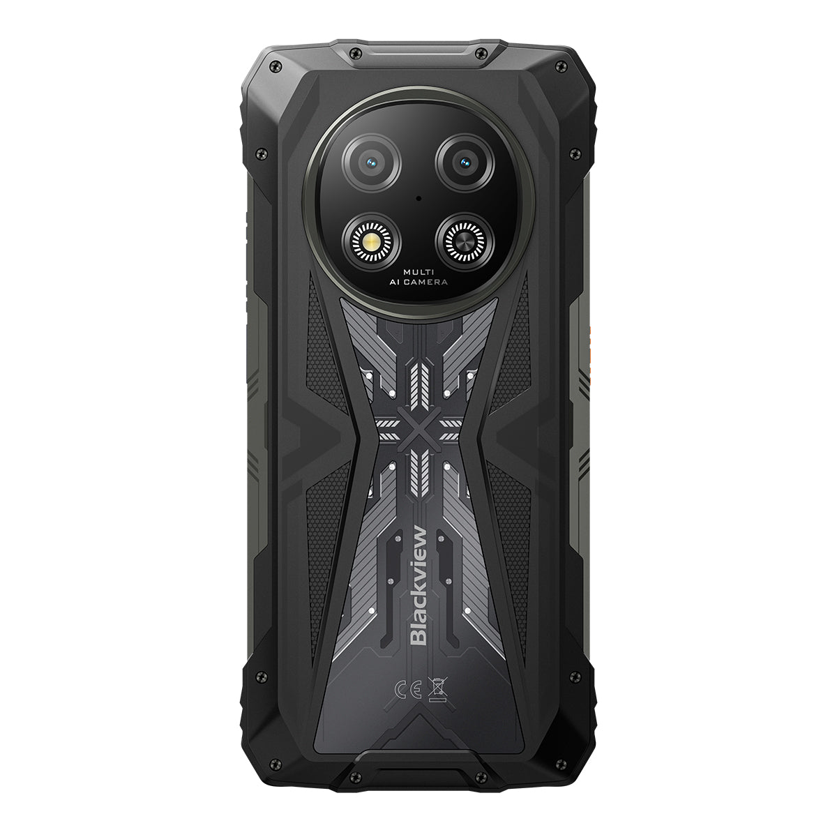 Blackview ROCK 2 - Écran de 6,67 pouces à 120 Hz, processeur octa-core UNISOC T8100 5G 6 nm, batterie de 15000 mAh, appareil photo IA 16 MP + 13 MP, téléphone portable 5G renforcé.