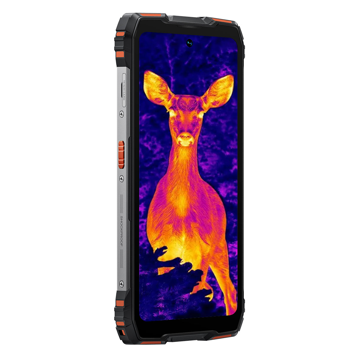 Blackview ROCK 3 - Smartphone Rugged 4G avec Thermographie Infrarouge Écran 120Hz 6,78" Appareil Photo 108MP Lampe Torche 400LM