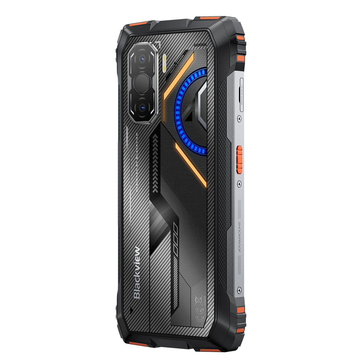 Blackview ROCK 3 - Smartphone Rugged 4G avec Thermographie Infrarouge Écran 120Hz 6,78" Appareil Photo 108MP Lampe Torche 400LM