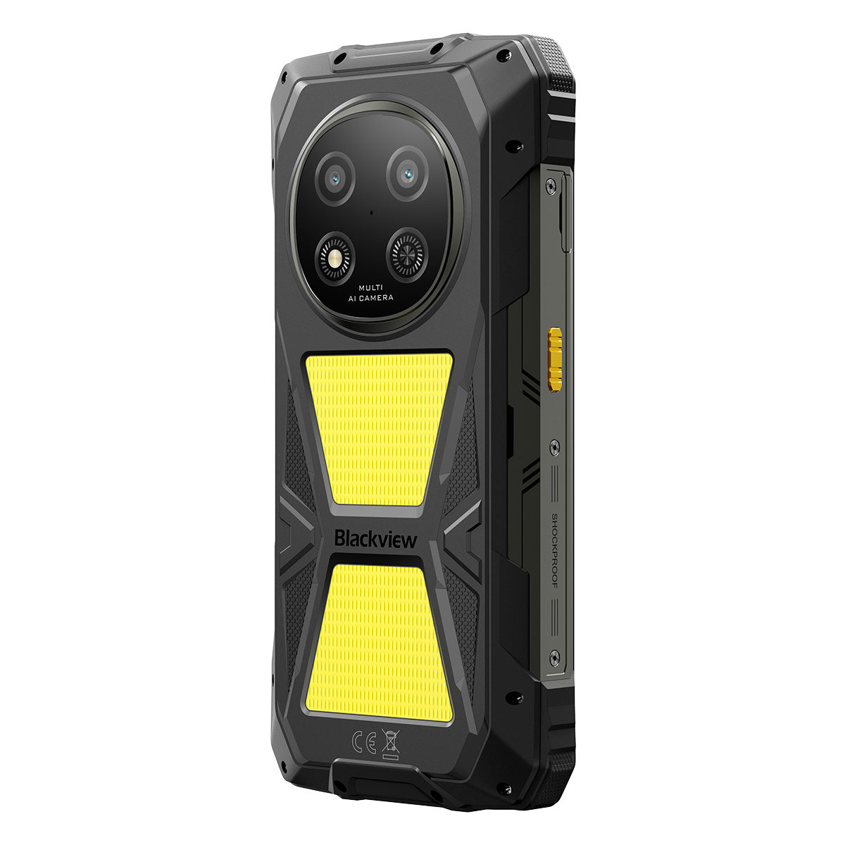 Blackview ROCK 2 Pro - Téléphone Rugged 5G 8+256Go Écran 120Hz 6,67" Lampe de Camping 400LM Batterie 15000mAh