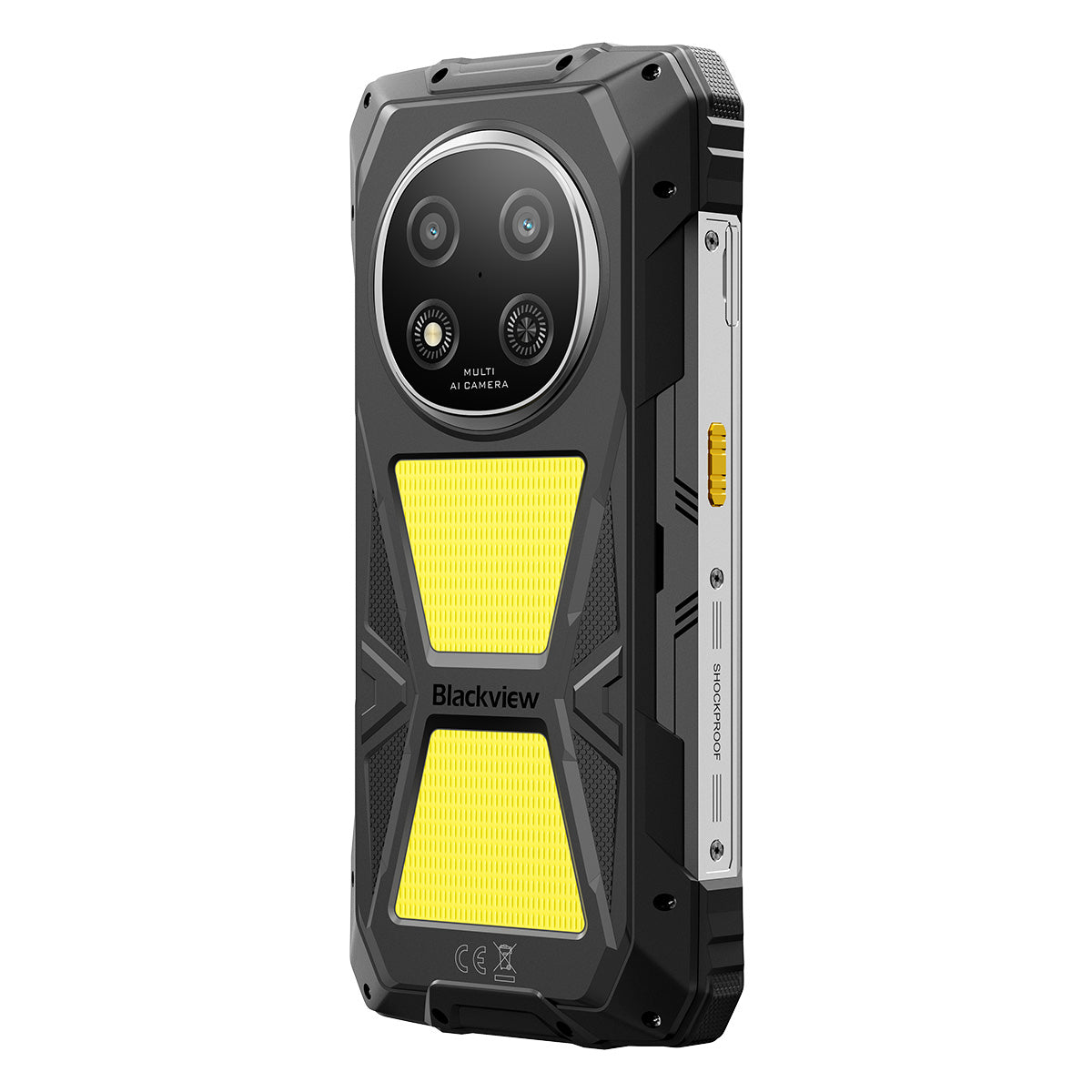 Blackview ROCK 2 Pro - Téléphone Rugged 5G 8+256Go Écran 120Hz 6,67" Lampe de Camping 400LM Batterie 15000mAh