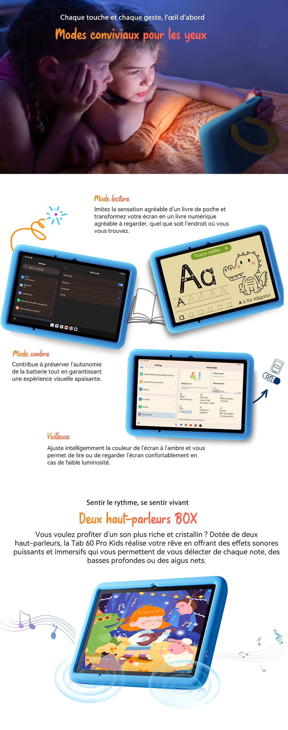 Tablette PC pour enfants Blackview Tab 60 Pro