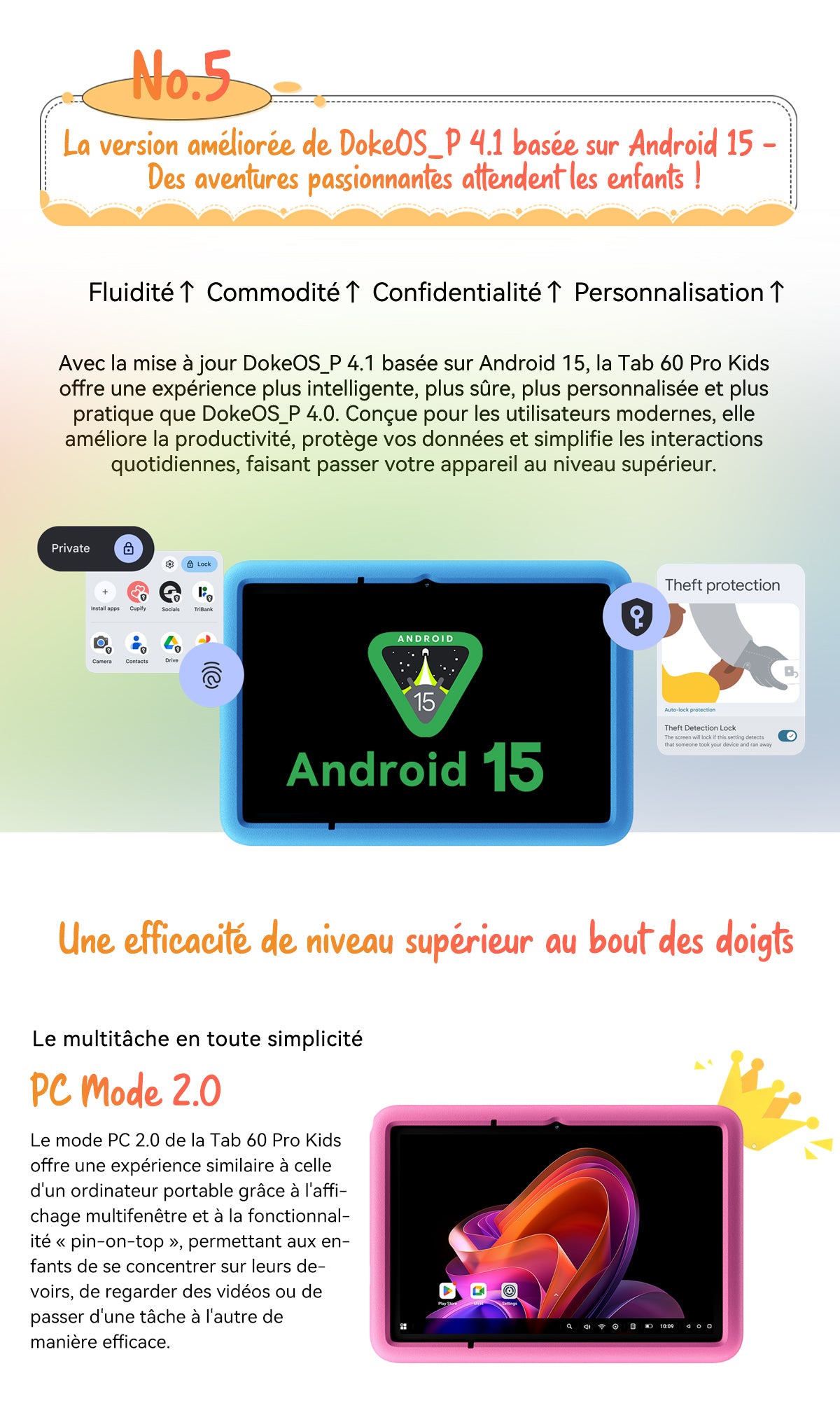 Tablette PC pour enfants Blackview Tab 60 Pro