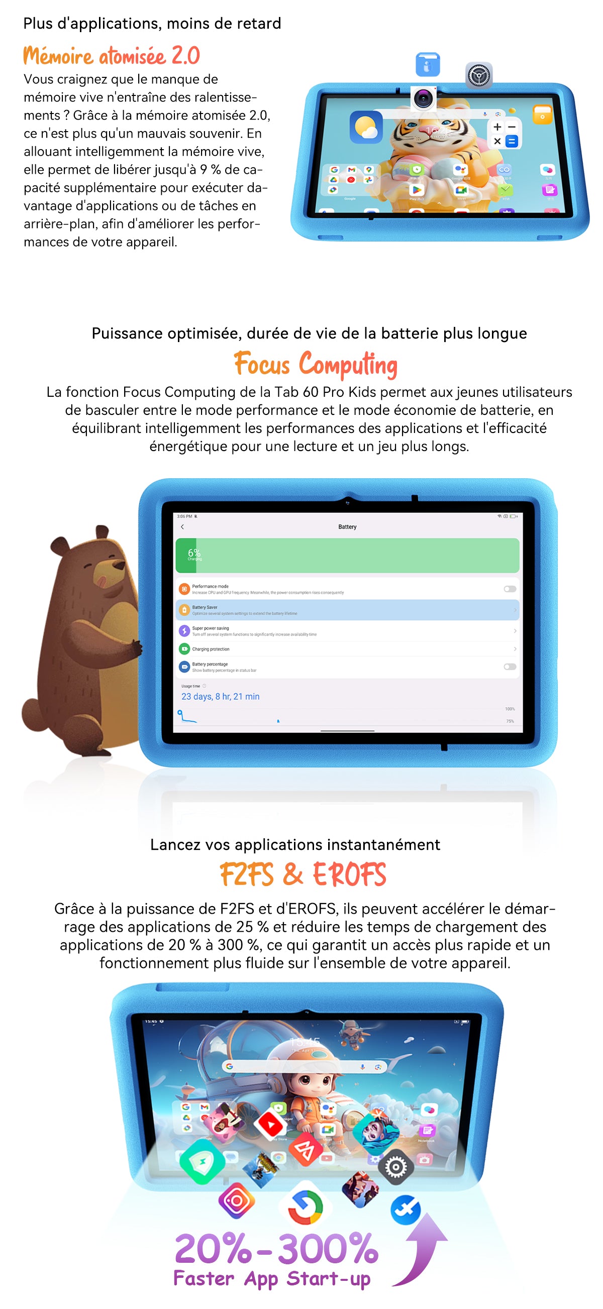 Tablette PC pour enfants Blackview Tab 60 Pro