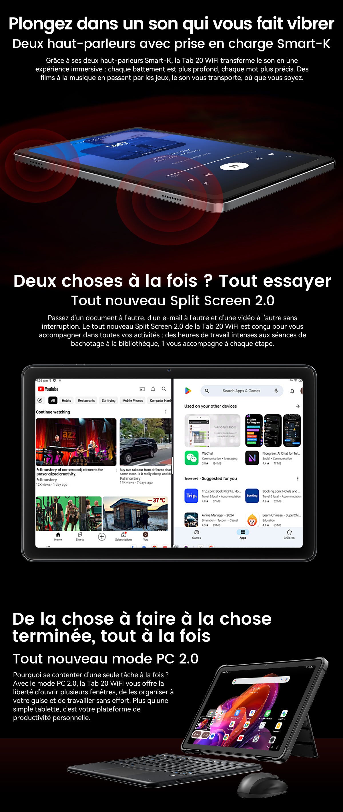 Tablette PC Blackview Tab 20 WiFi