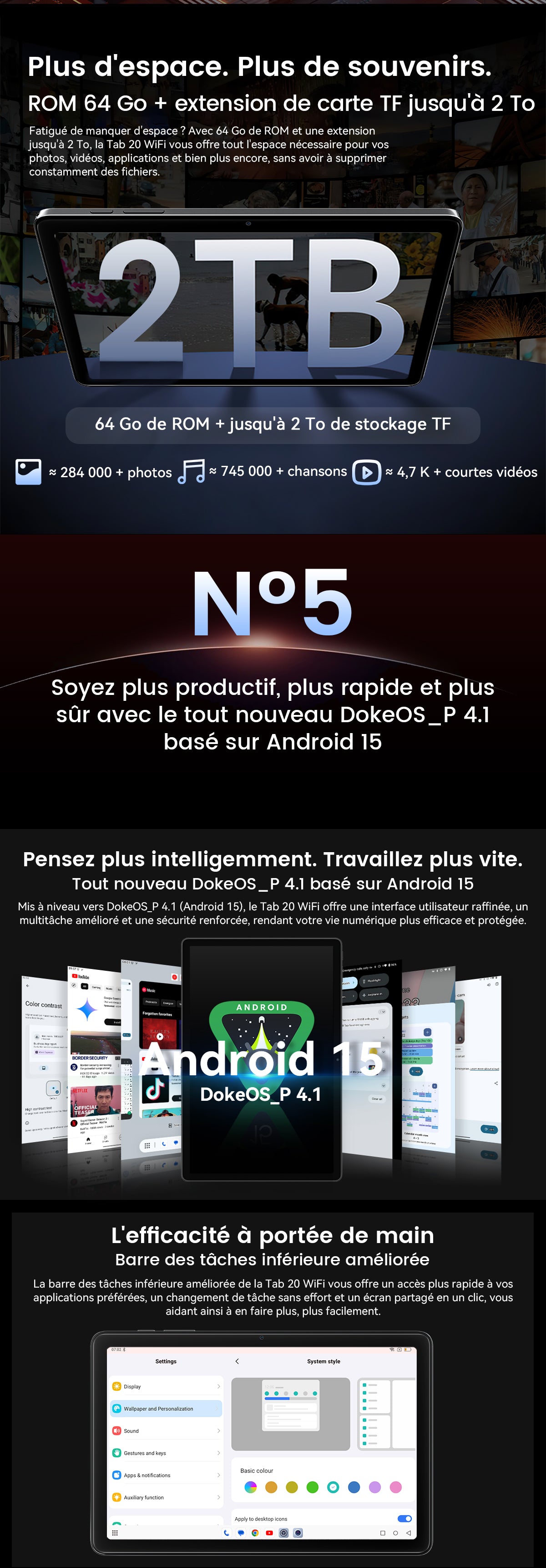 Tablette PC Blackview Tab 20 WiFi