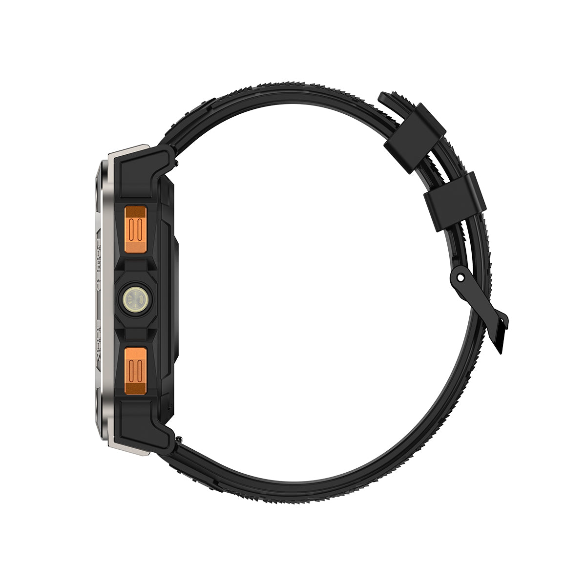 Blackview W80 Pro - Montre connectée GPS avec écran de 1,91 pouce, batterie de 900 mAh et lampe torche LED intégrée pour les sports de plein air