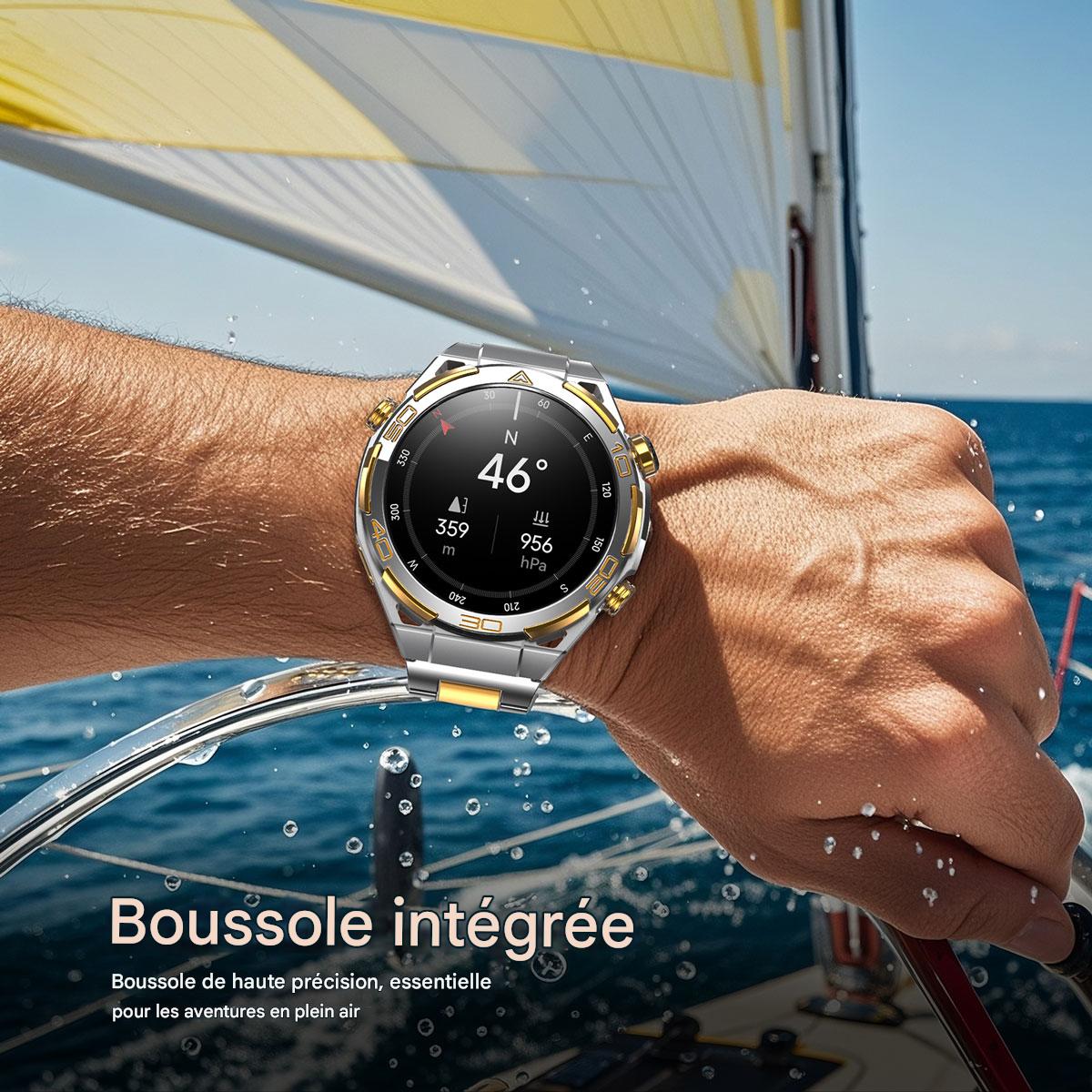 Montre connectée Blackview W90 Pro GPS pour sports de plein air