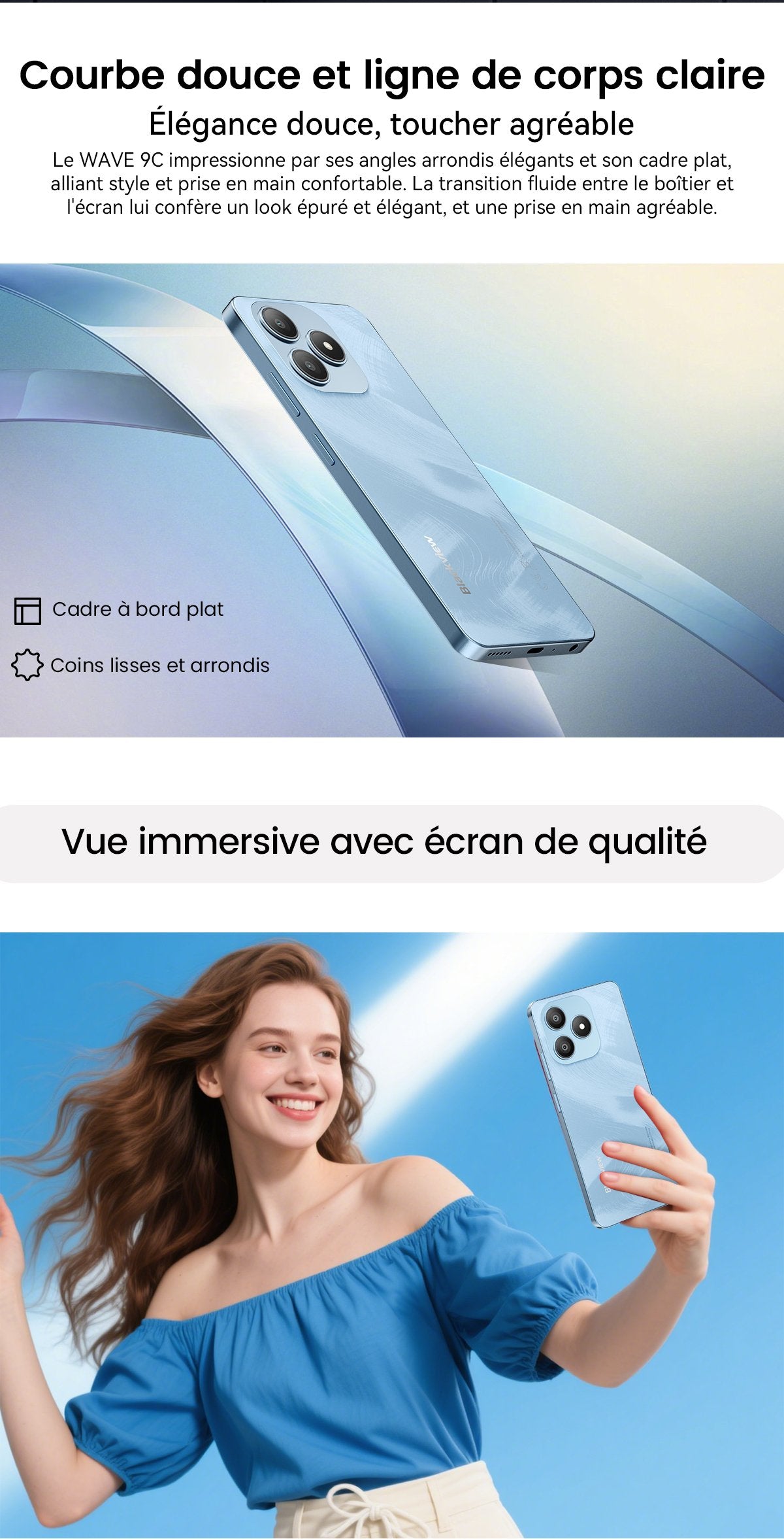 Smartphone Blackview WAVE 9C 4G