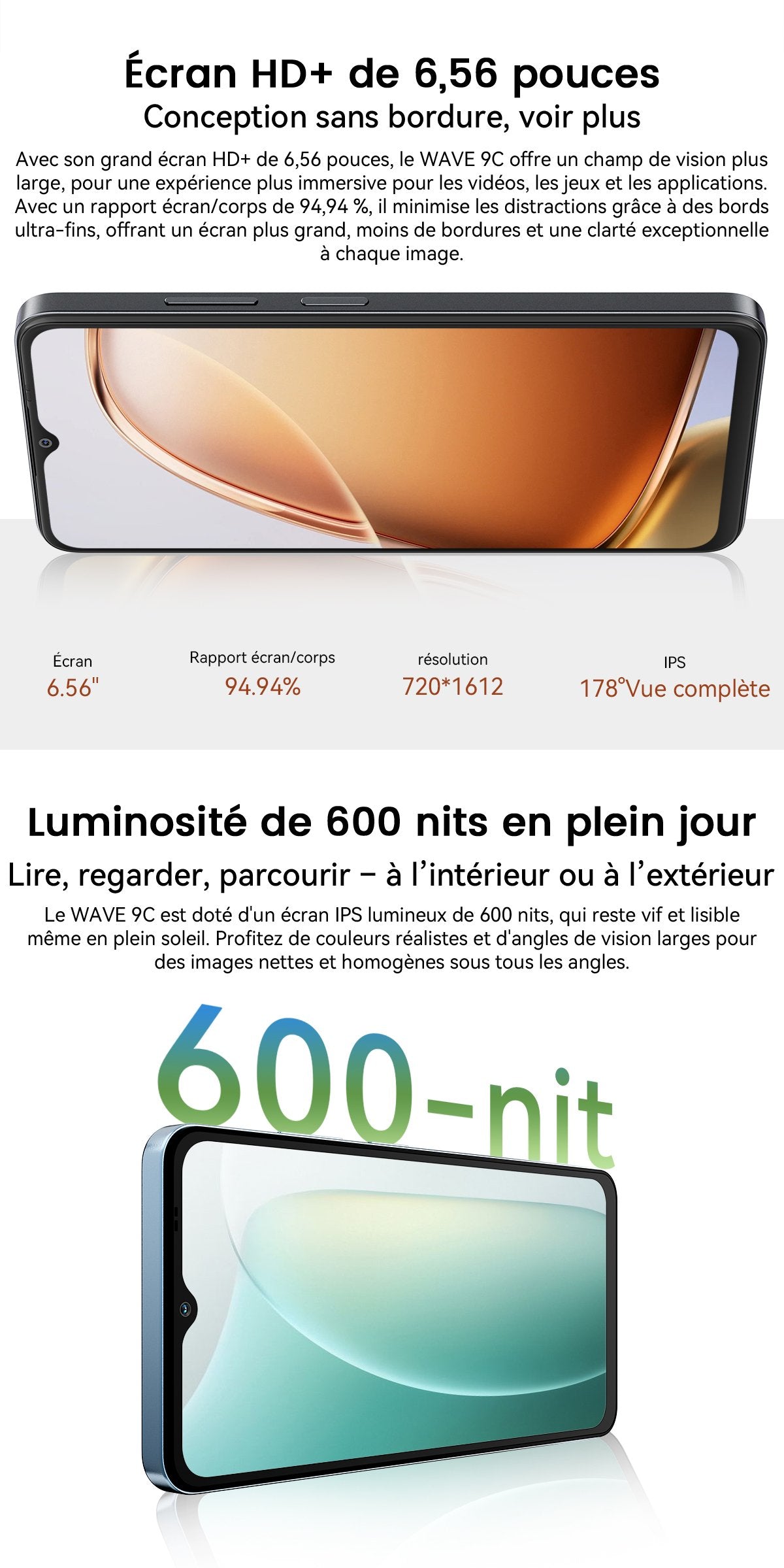 Smartphone Blackview WAVE 9C 4G