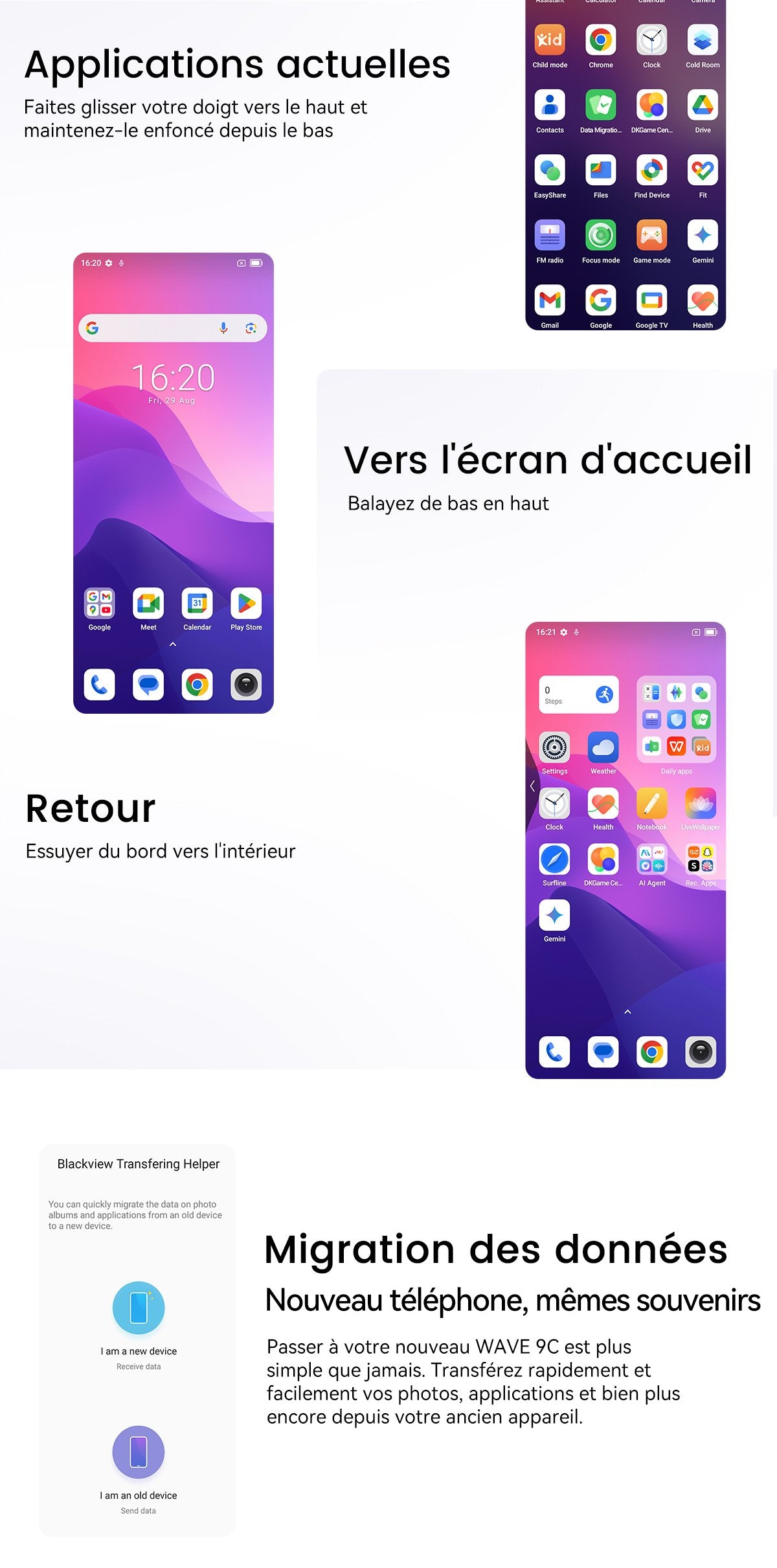 Smartphone Blackview WAVE 9C 4G