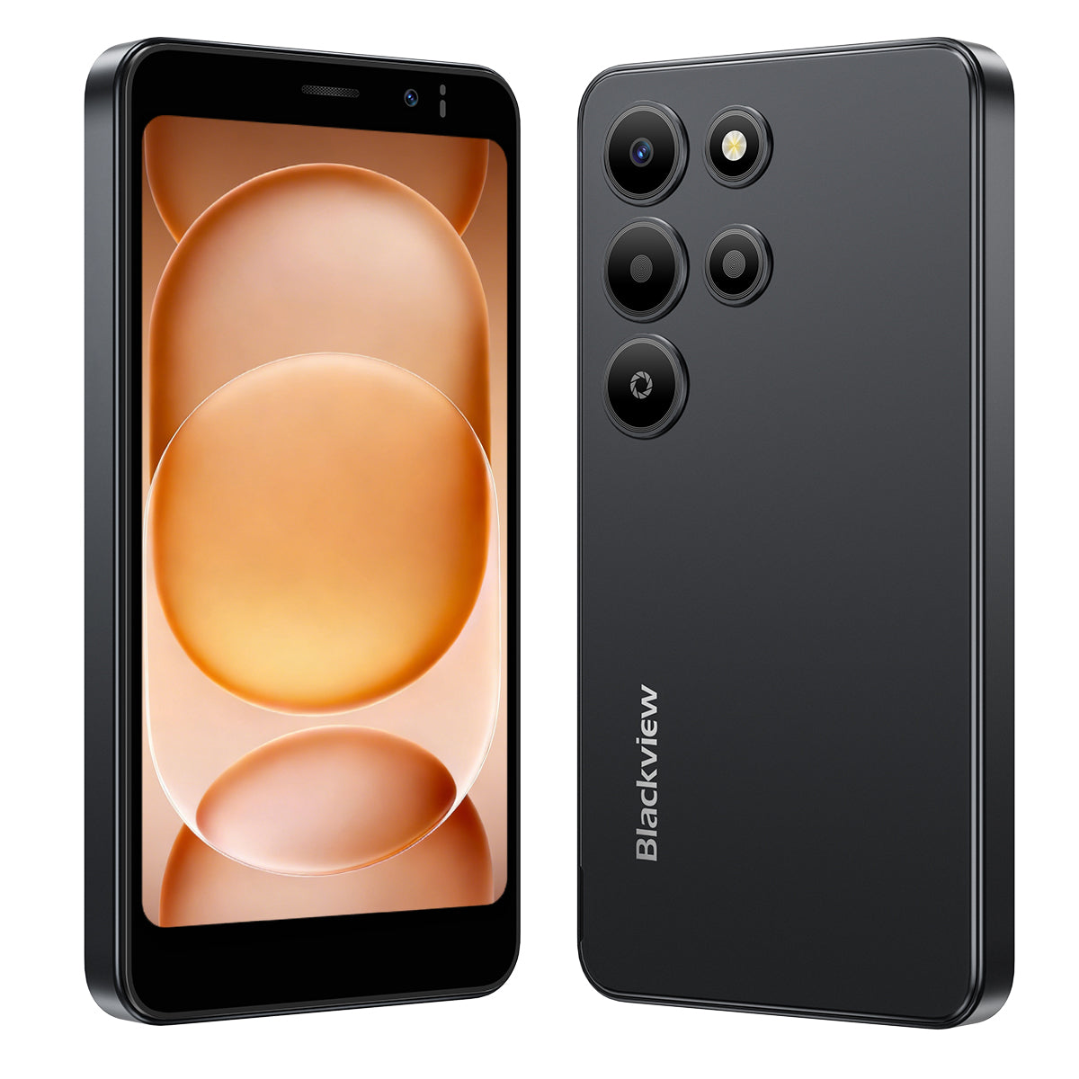 Blackview WAVE 2C - Smartphone Compact 4G 5" – Processeur Unisoc SC9863A1 Octa-Core, Batterie 3000 mAh, Petit Format