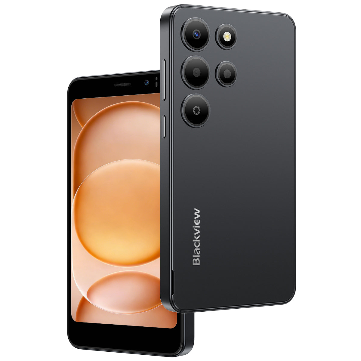 Blackview WAVE 2C - Smartphone Compact 4G 5" – Processeur Unisoc SC9863A1 Octa-Core, Batterie 3000 mAh, Petit Format