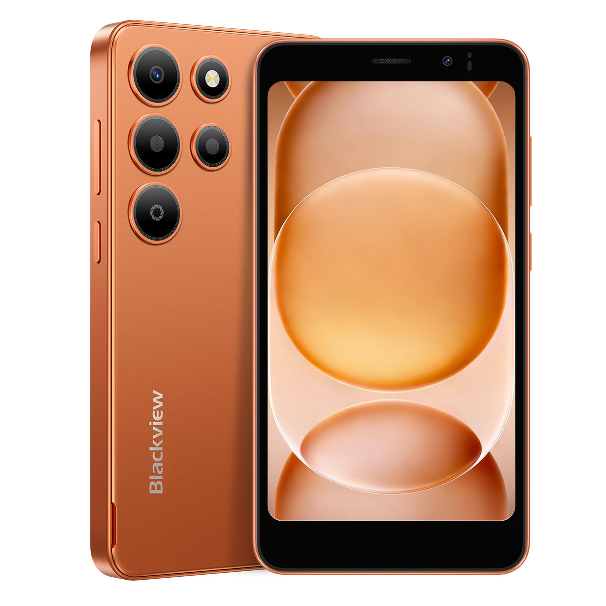 Blackview WAVE 2C - Smartphone Compact 4G 5" – Processeur Unisoc SC9863A1 Octa-Core, Batterie 3000 mAh, Petit Format