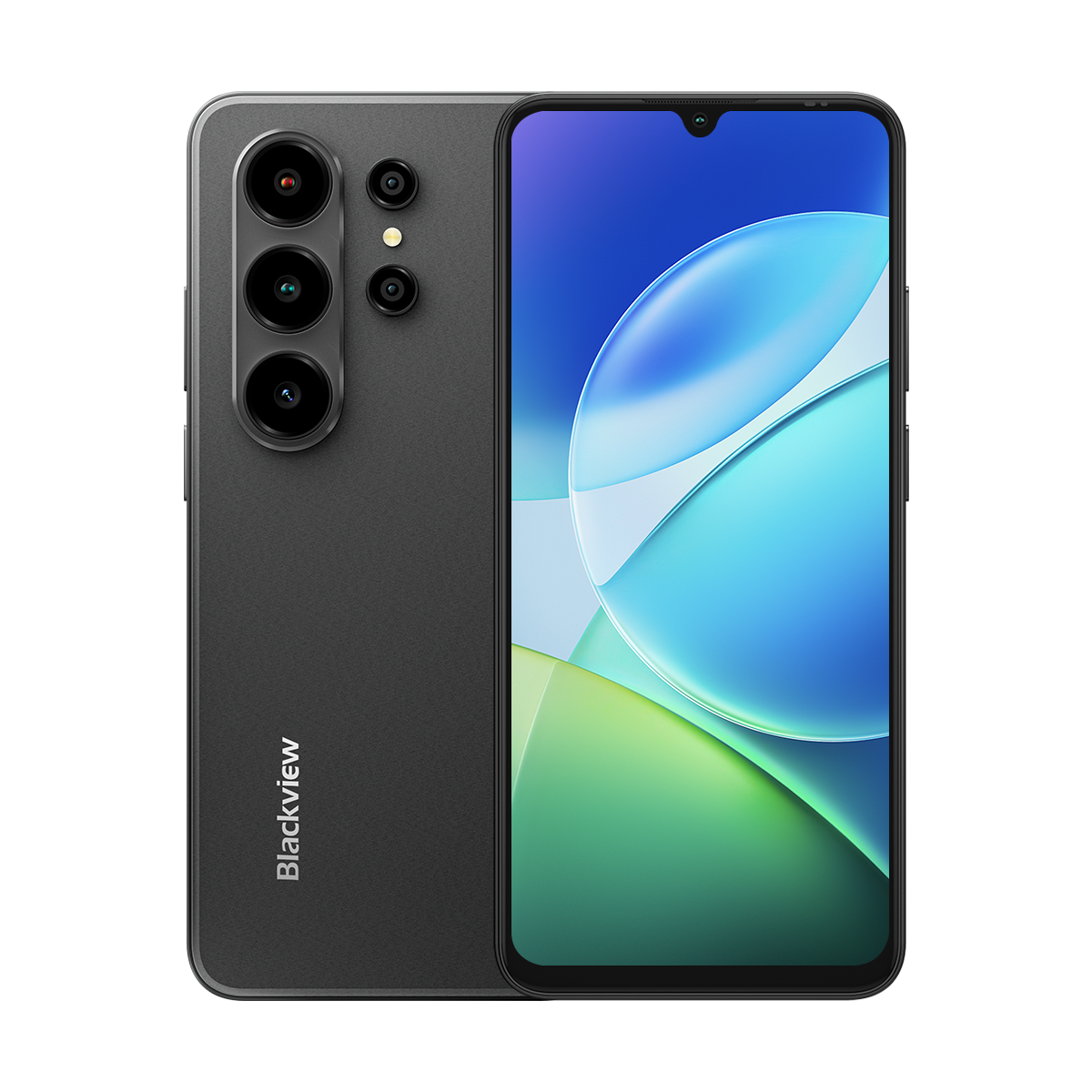 Blackview WAVE 10C - Smartphone 4G 6.88 Pouces – Unisoc T310 Quad-Core, Écran IPS 60Hz, Appareil Photo 32MP IA, Batterie 5000mAh, Dual SIM Débloqué, Android