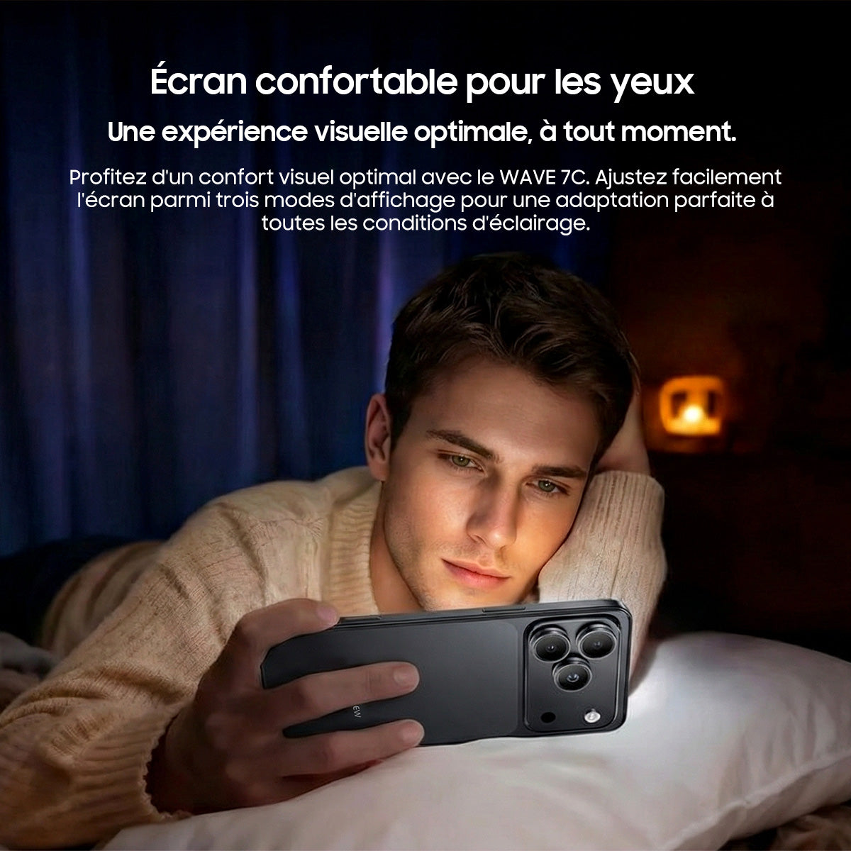 Blackview WAVE 7C – Smartphone 4G IP54 Résistant à l'Eau et à la Poussière