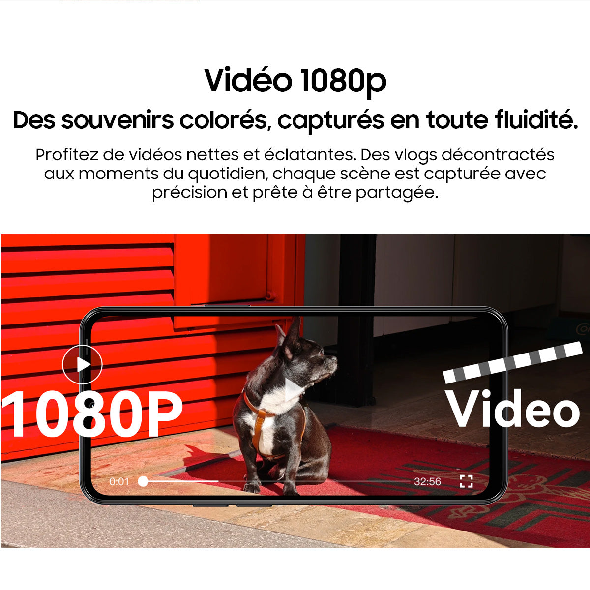 Blackview WAVE 7C – Smartphone 4G IP54 Résistant à l'Eau et à la Poussière