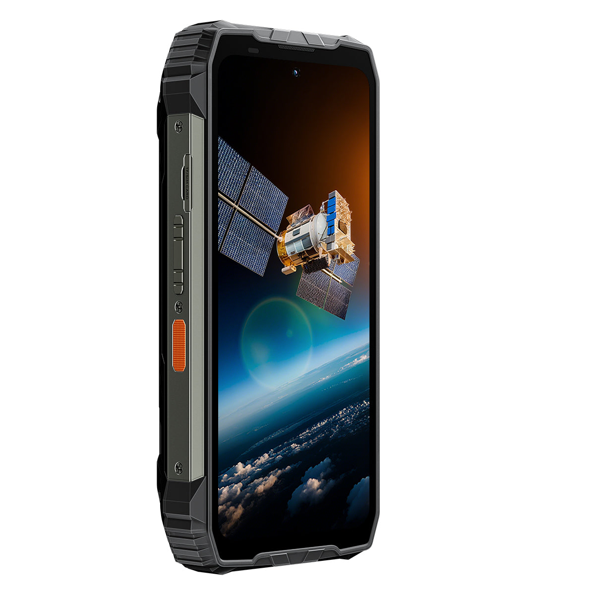 Blackview XPLORE 2 Satellite - Téléphone portable robuste 5G avec intelligence artificielle, écran AMOLED 3,2K de 6,73 pouces, 12+256 Go/16+1 To, batterie 20 000 mAh et lampe de camping intégrée