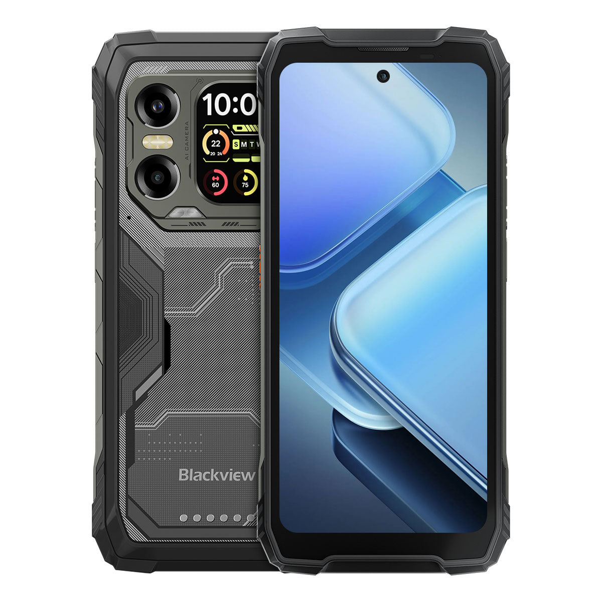Blackview XPLORE X1 - Écran principal de 6,78 pouces à 120 Hz et écran secondaire de 2,01 pouces, appareil photo principal de 108 MP + caméra de vision nocturne de 20 MP, téléphone portable 5G robuste.