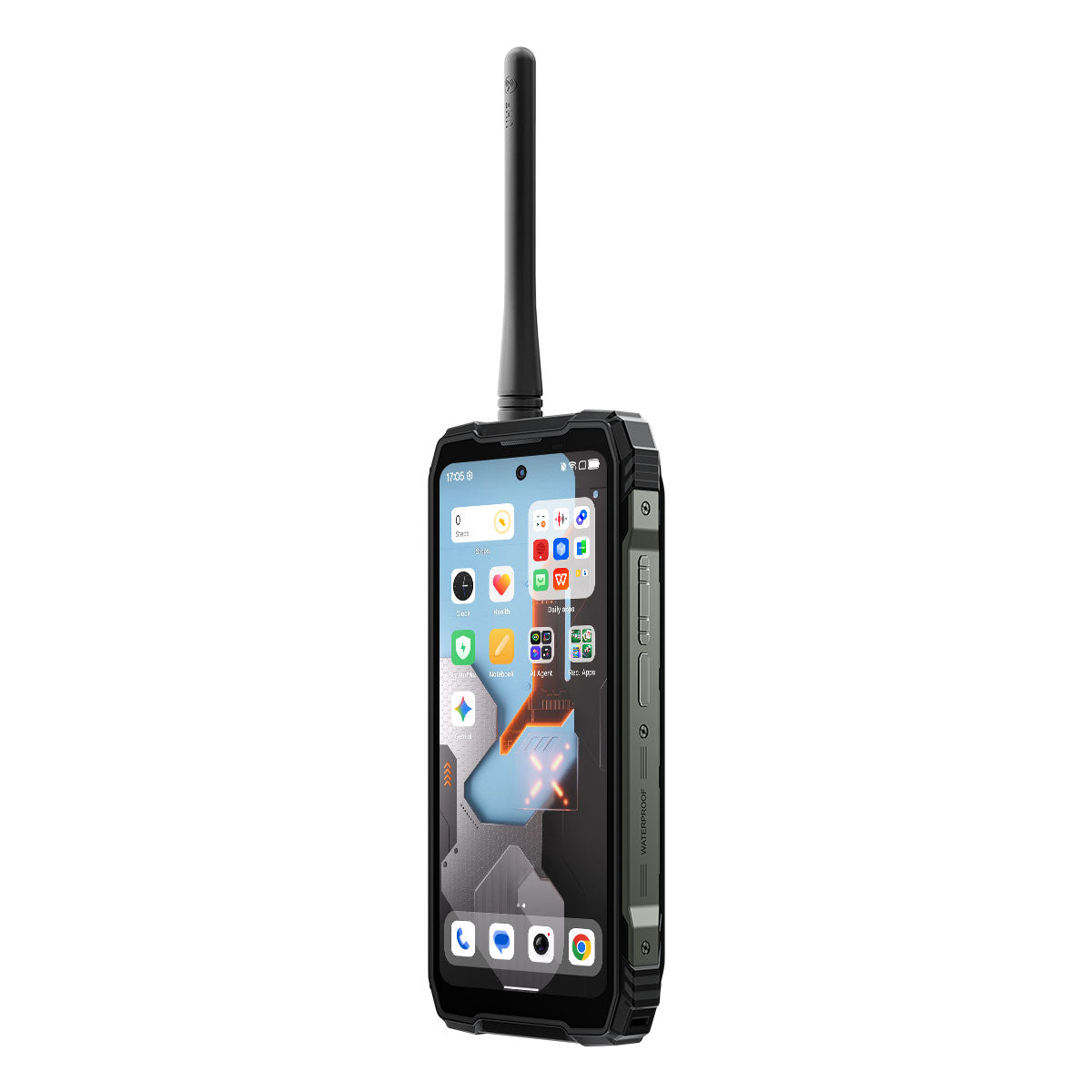 Blackview XPLORE 1 Walkie Talkie - Talkie-walkie 5G, téléphone portable robuste avec écran principal 6,78" 120 Hz et écran secondaire 2,01" et batterie 20 000 mAh