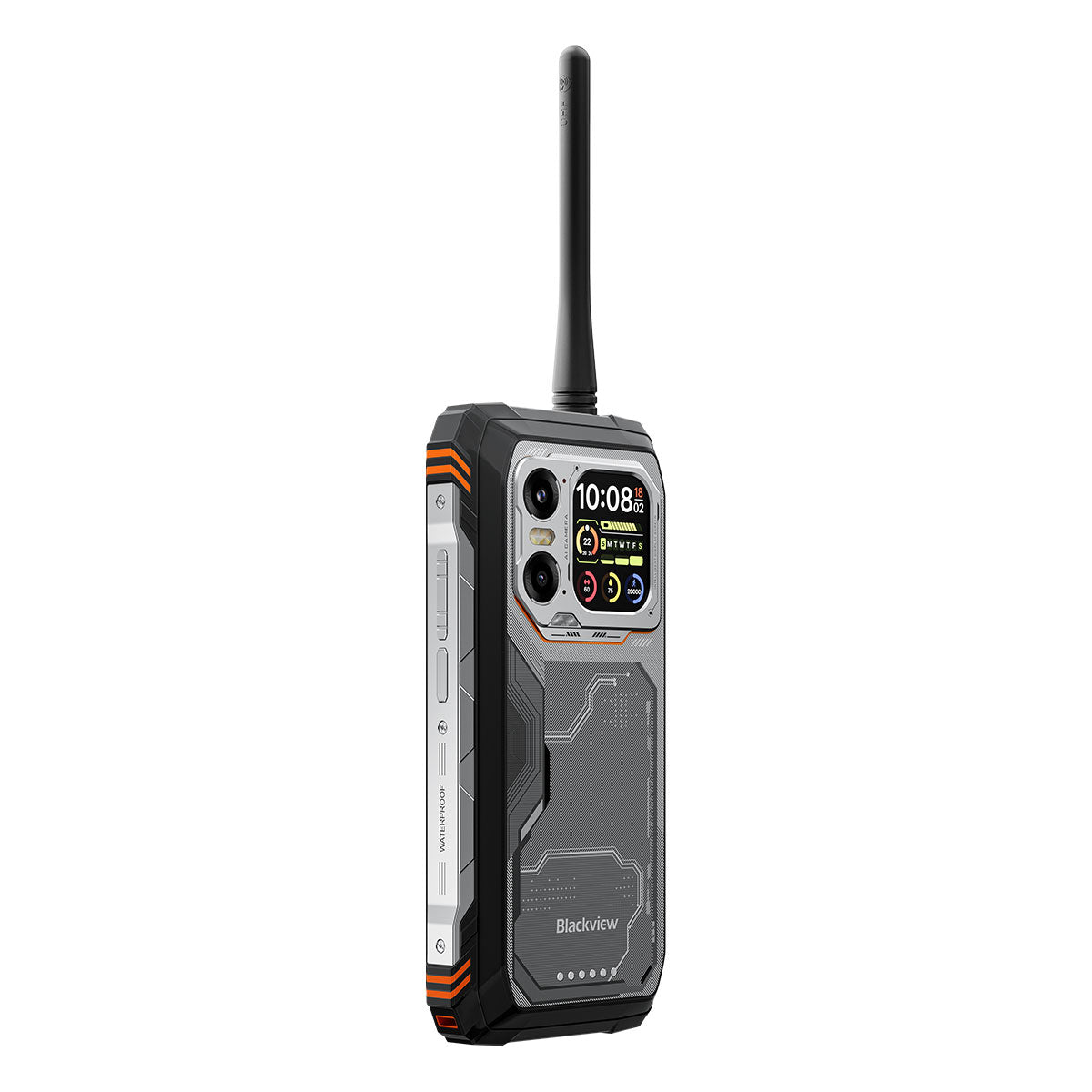 Blackview XPLORE 1 Walkie Talkie - Talkie-walkie 5G, téléphone portable robuste avec écran principal 6,78" 120 Hz et écran secondaire 2,01" et batterie 20 000 mAh