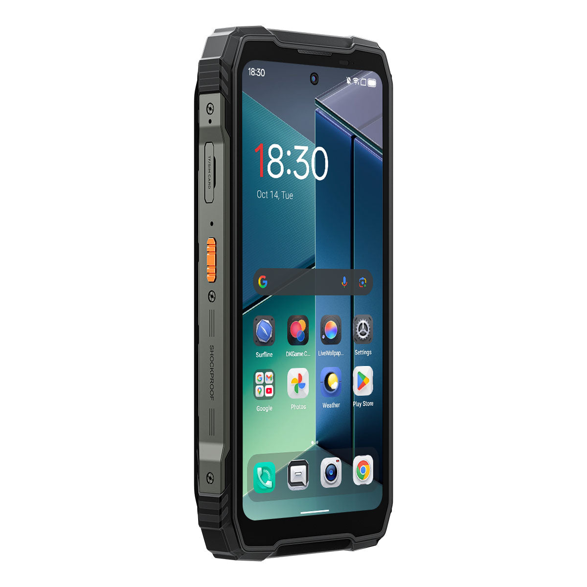 Blackview XPLORE 1 Pro - Téléphone robuste 5G avec imagerie thermique, écran principal de 6,78 pouces à 120 Hz, écran secondaire de 2,01 pouces, batterie de 20000 mAh et lampe de poche de 170 lumens.
