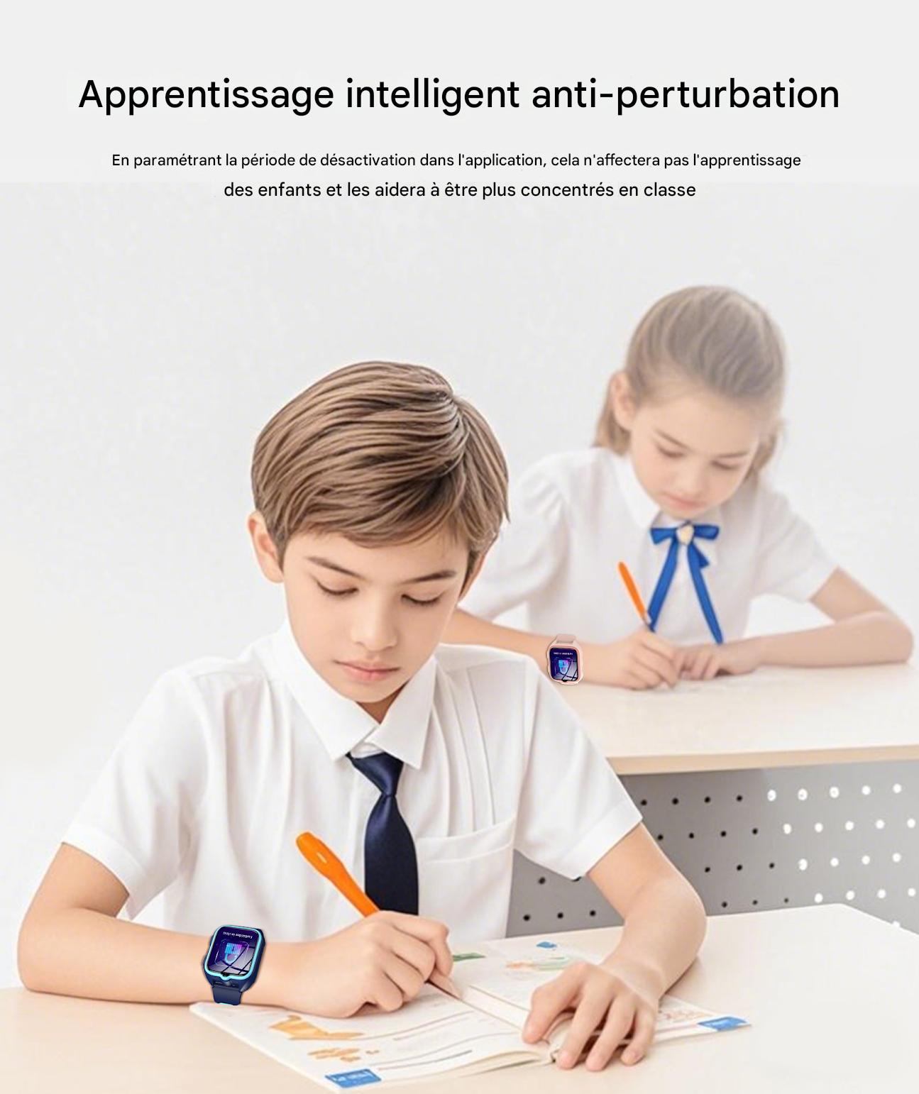 Montre connectée Blackview Z30 4G pour enfants avec appels vidéo