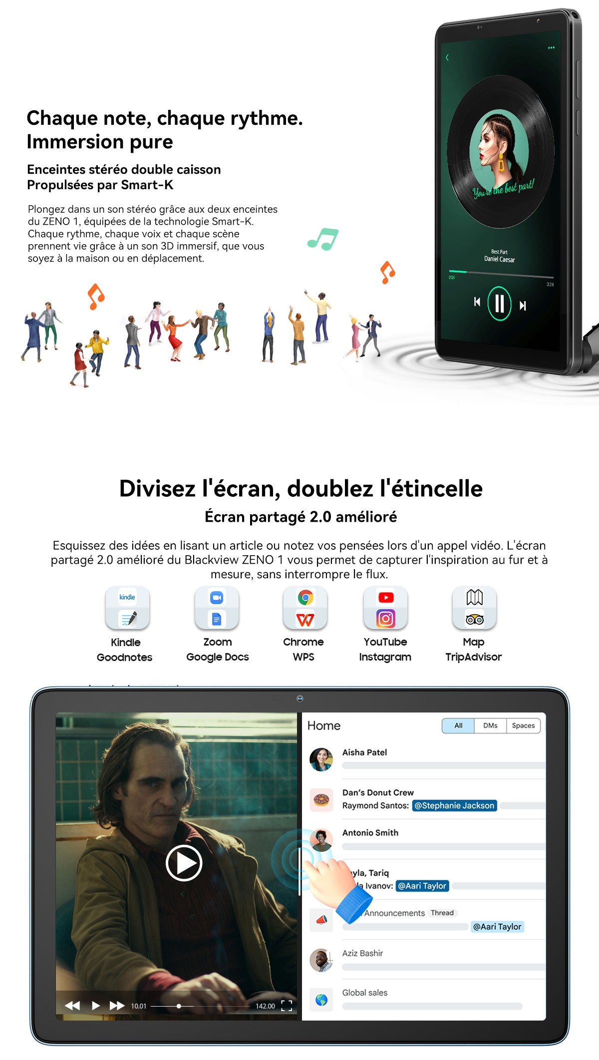 Tablette PC Blackview Zeno 1