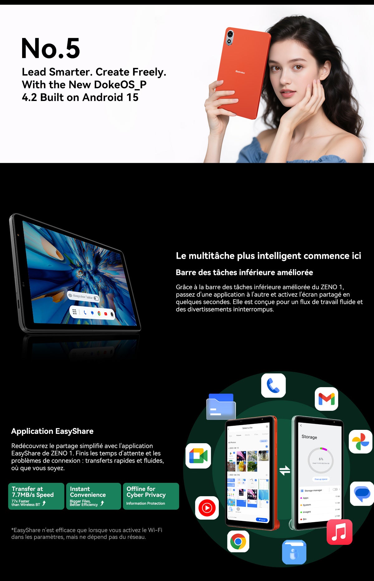 Tablette PC Blackview Zeno 1