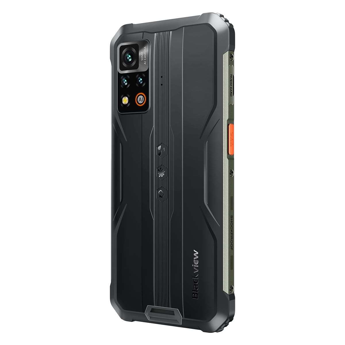 Blackview BV9200, Smartphone étanche - Nouveauté 2023 - Android 12, Photo 50 Mpx, Mémoire de 256Go, 8Go de RAM, NFC, Charge Sans Fil