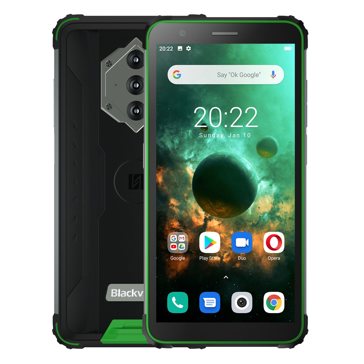 Blackview BV6600 - Grosse Batterie 8580 mAh- 64 Go ROM 4 Go RAM