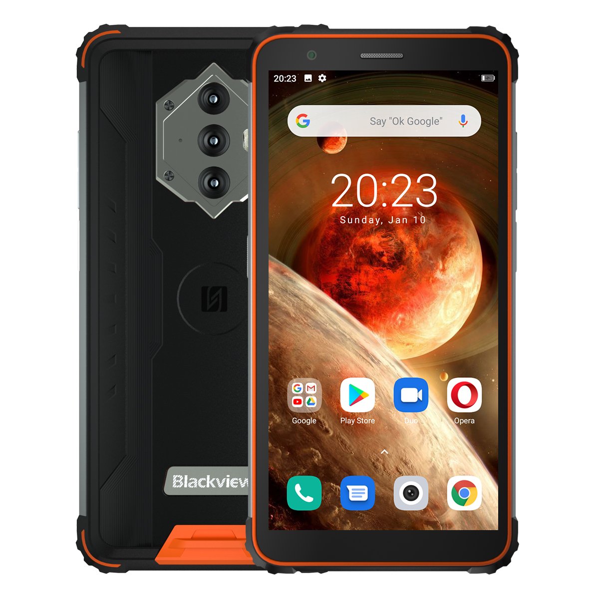 Blackview BV6600 - Grosse Batterie 8580 mAh- 64 Go ROM 4 Go RAM